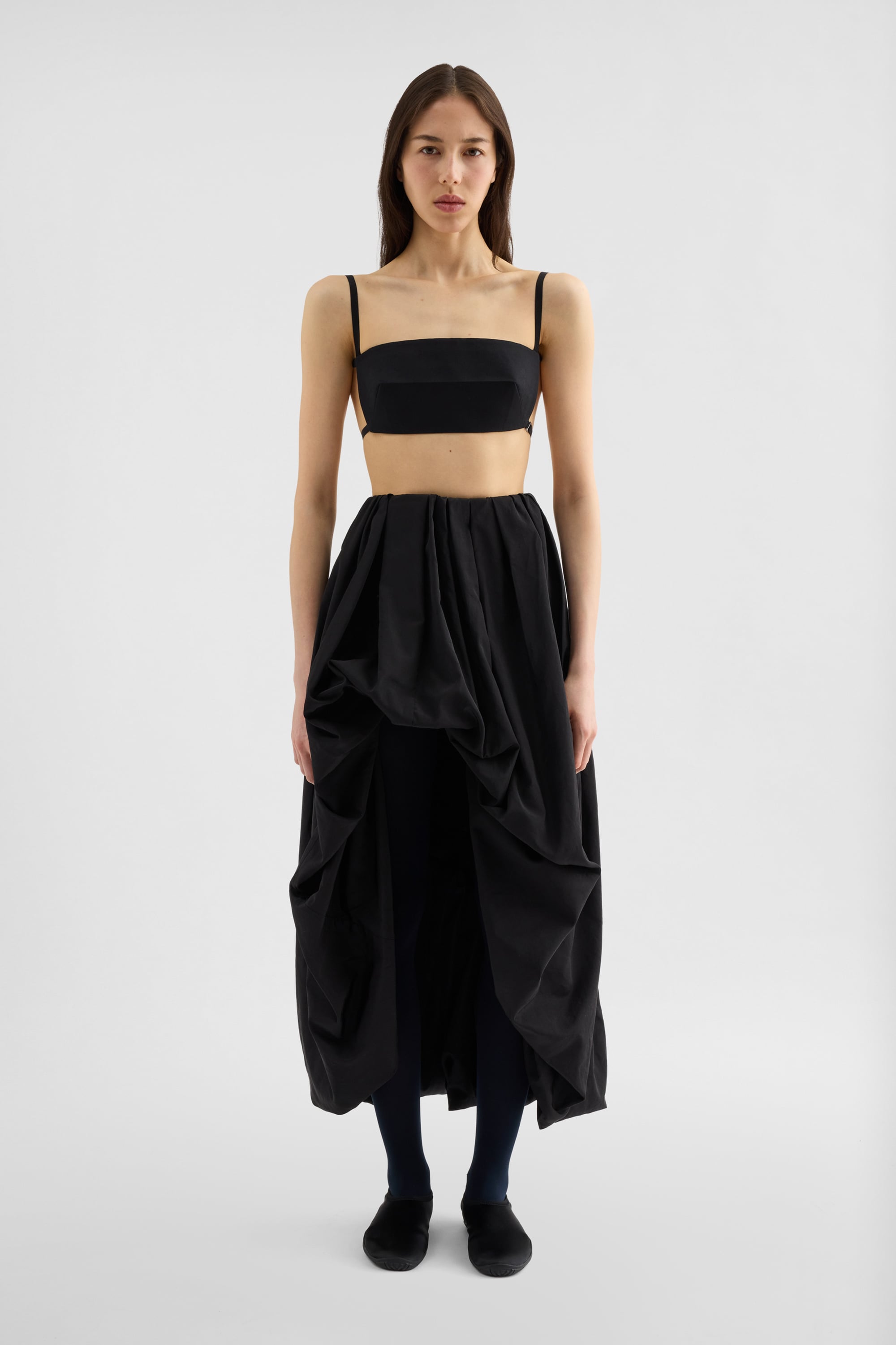 Jil Sander Lightweight Taffeta Skirt