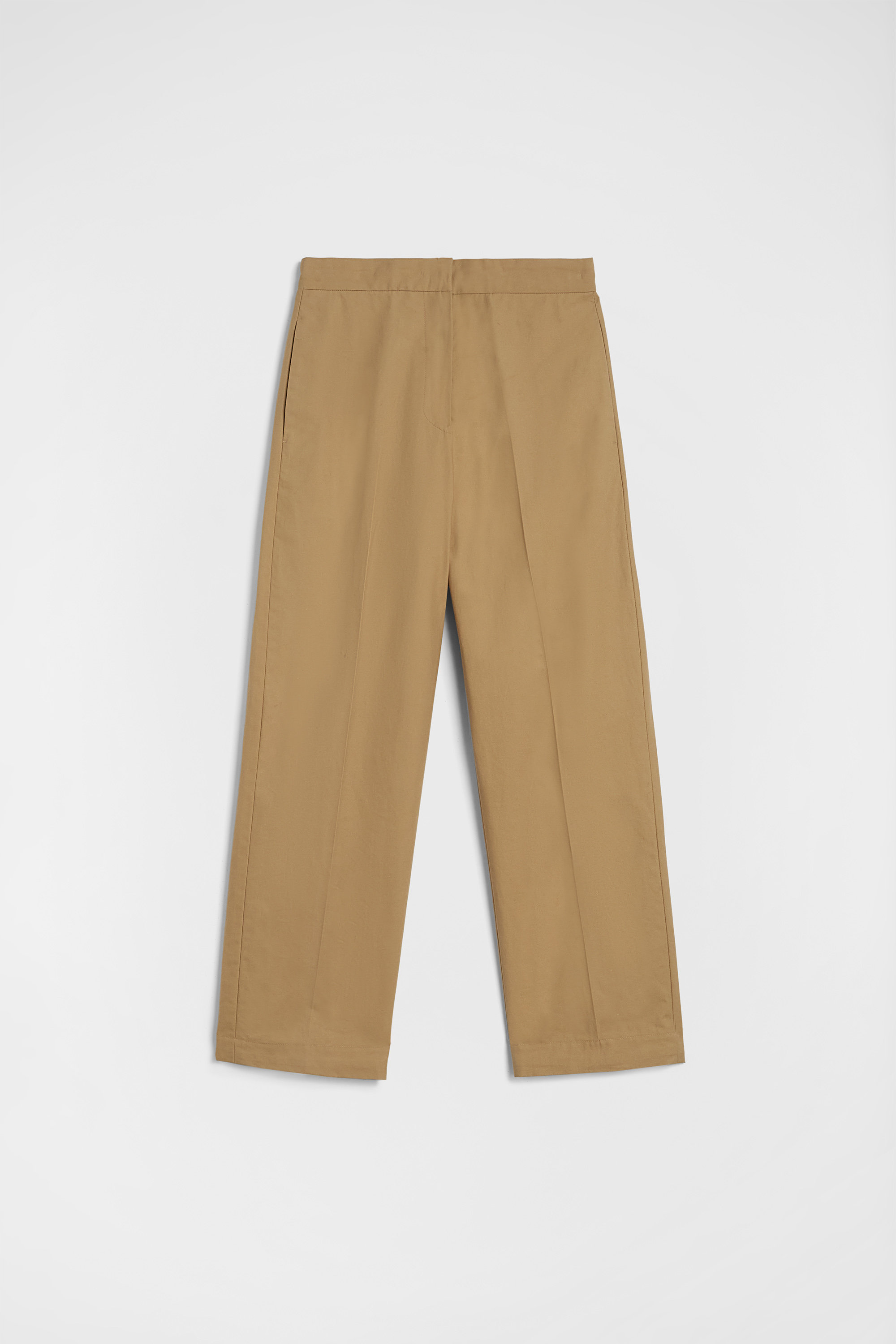 Schmal zulaufende Hose aus Baumwolle - Hosen - Image 6