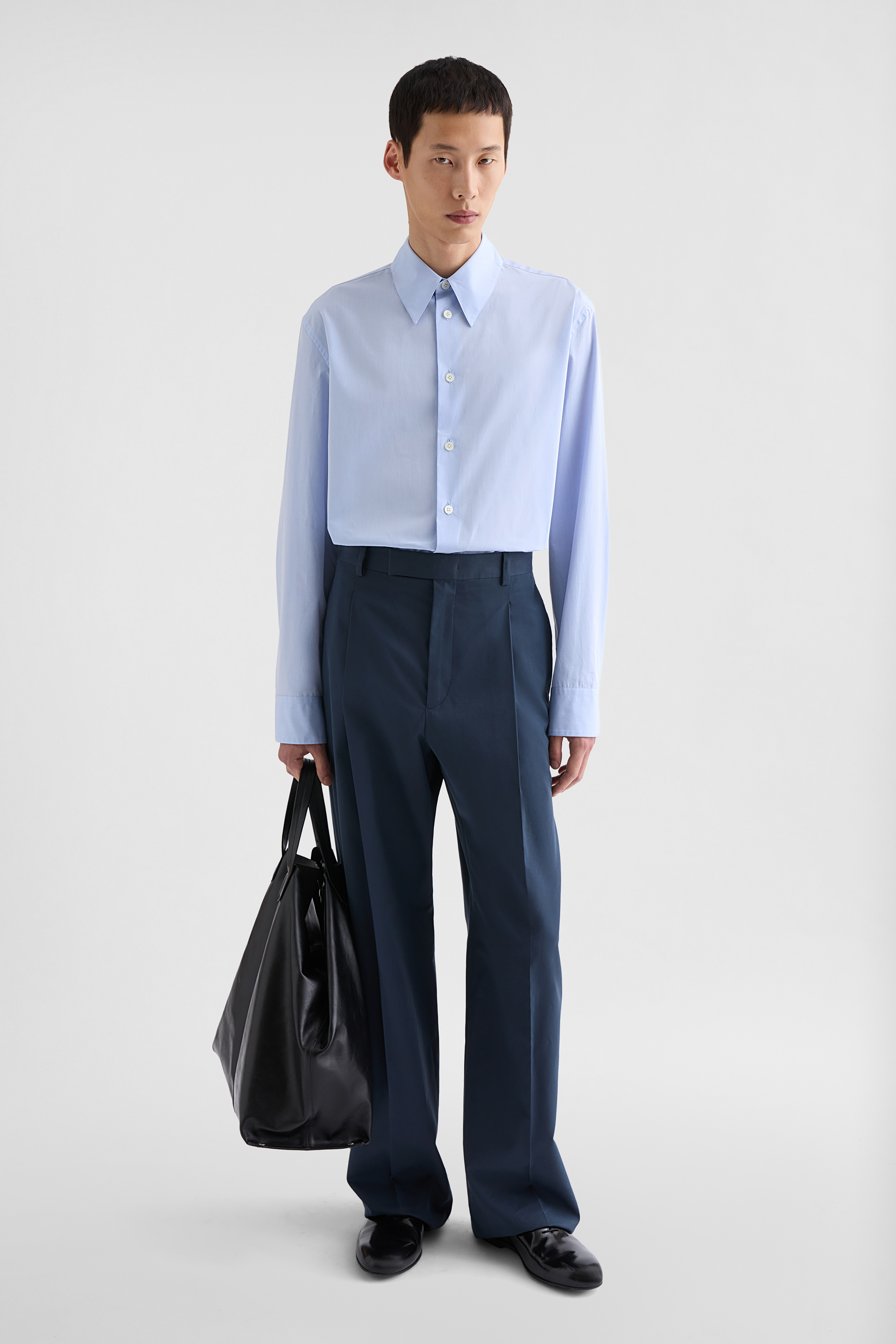 コットンポプリン シャツ メンズ | Jil Sander 公式オンラインストア