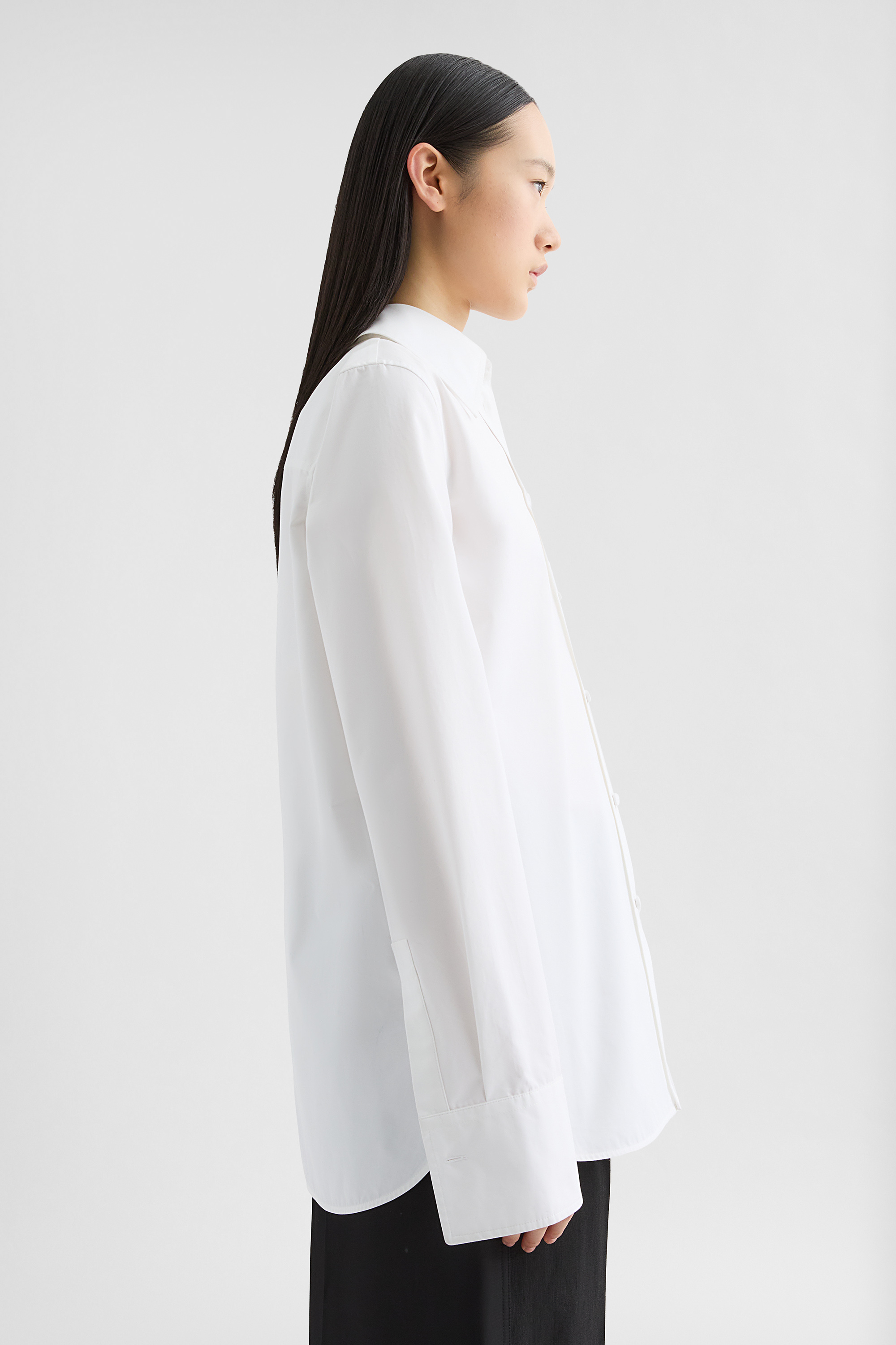 Cotton Poplin Shirt - Shirts - Image 2
