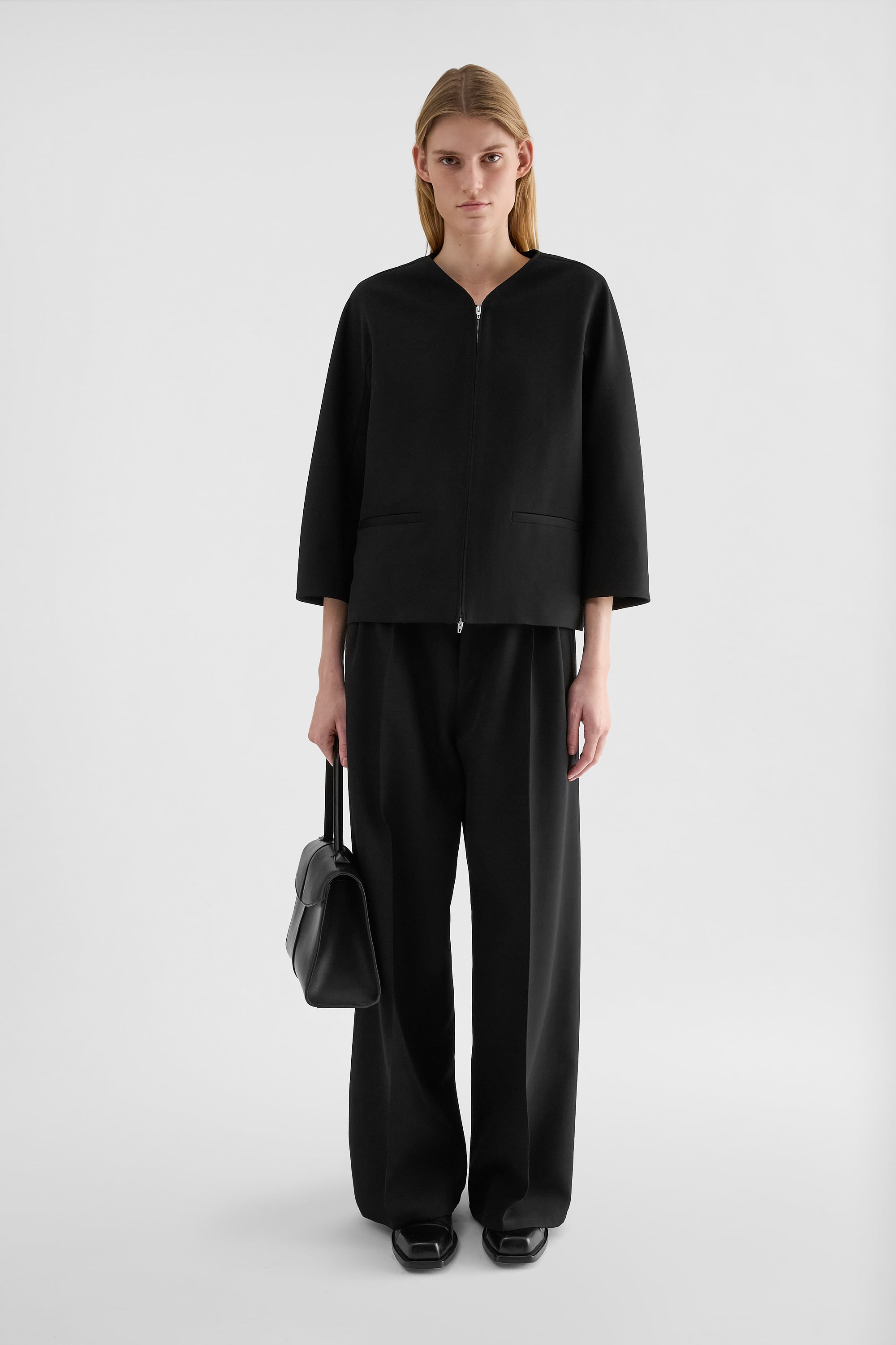 Jil Sander Wool Gabardine Jacket