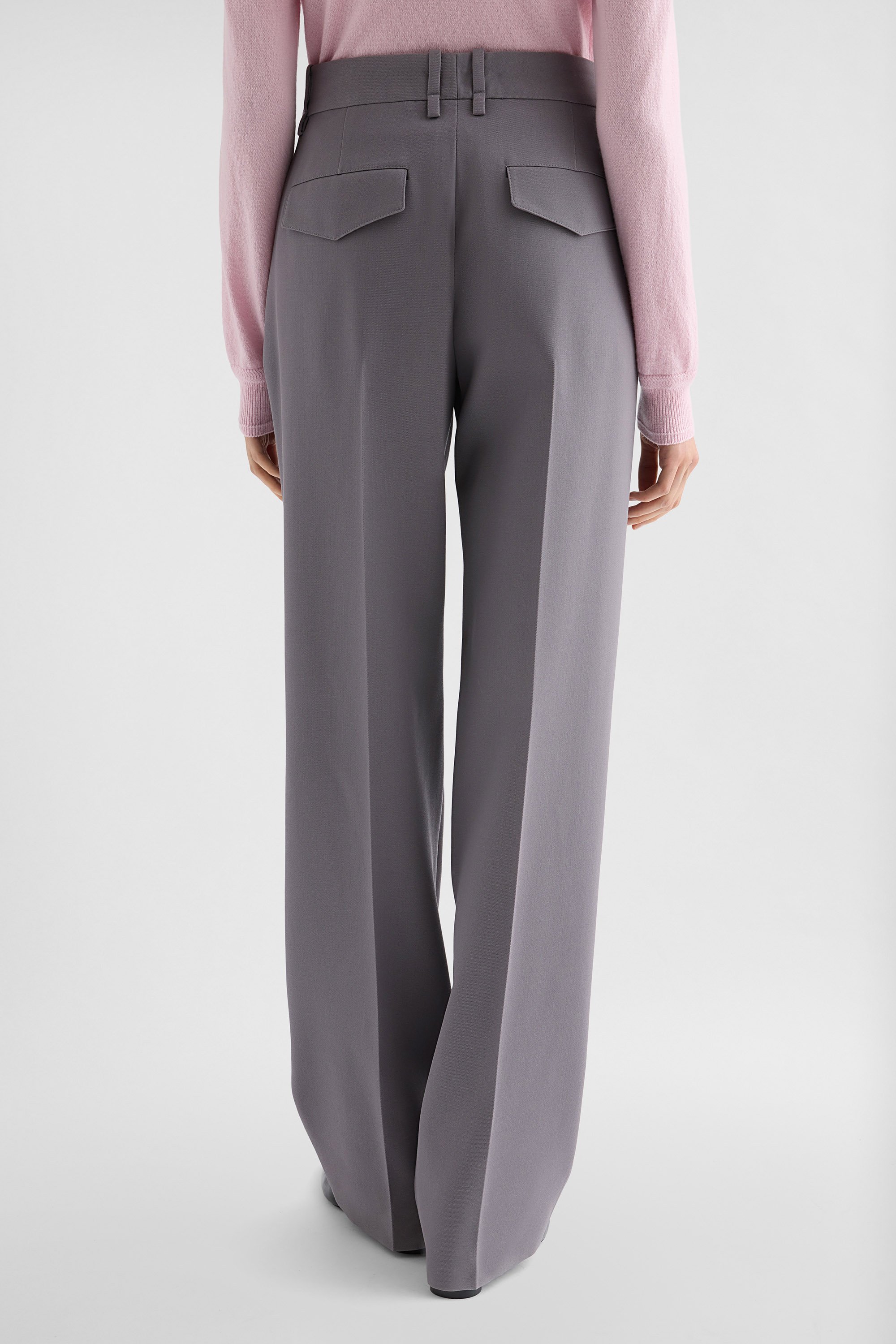 Wool Gabardine Trousers Woman | Jil Sander Official Online Store