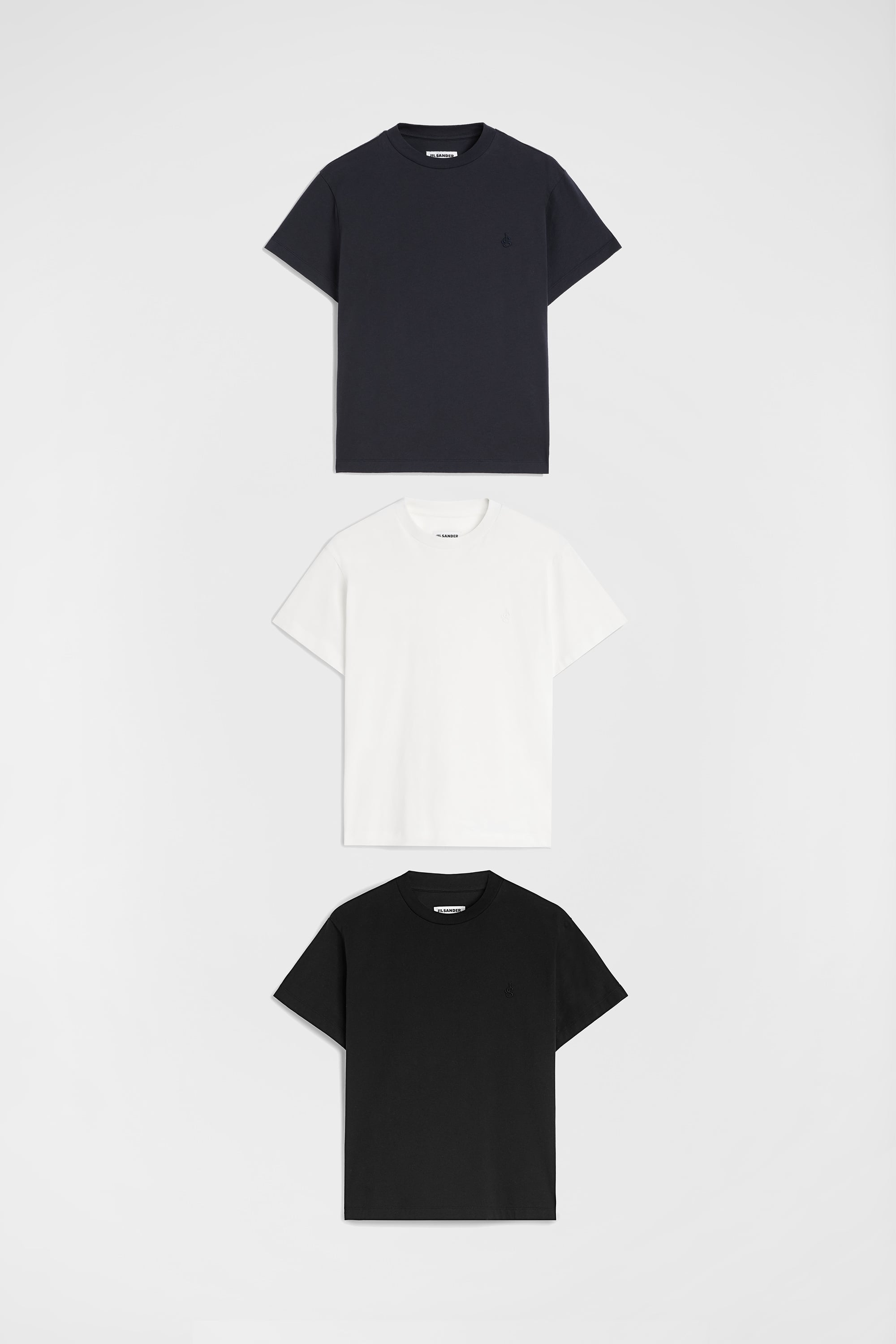 3-Pack Short-Sleeved T-Shirt Set Woman | Jil Sander Official