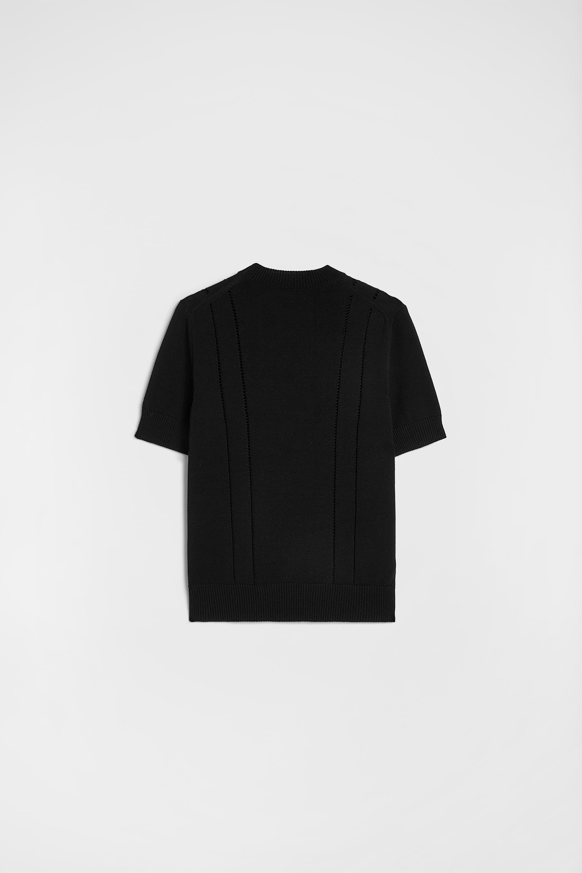 Cotton Pointelle T-Shirt 6