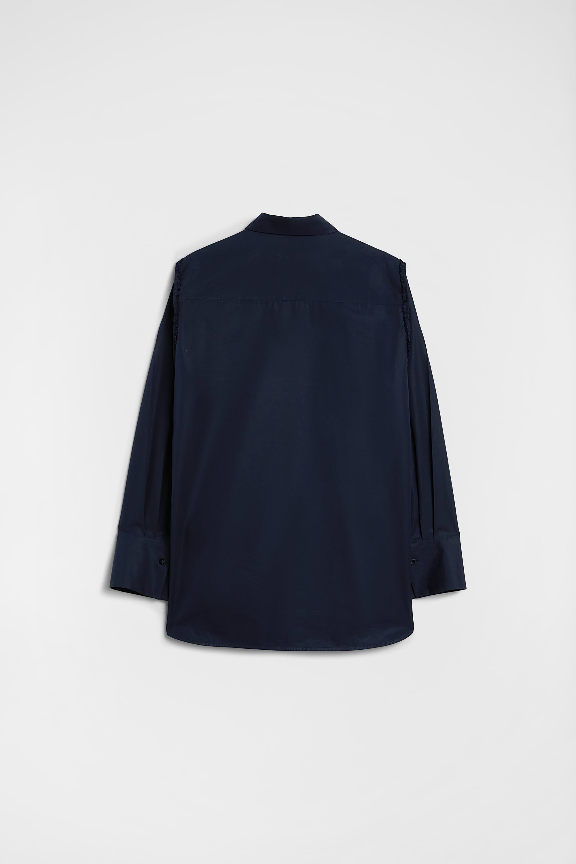 Cotton Poplin Ruffle Shirt 6
