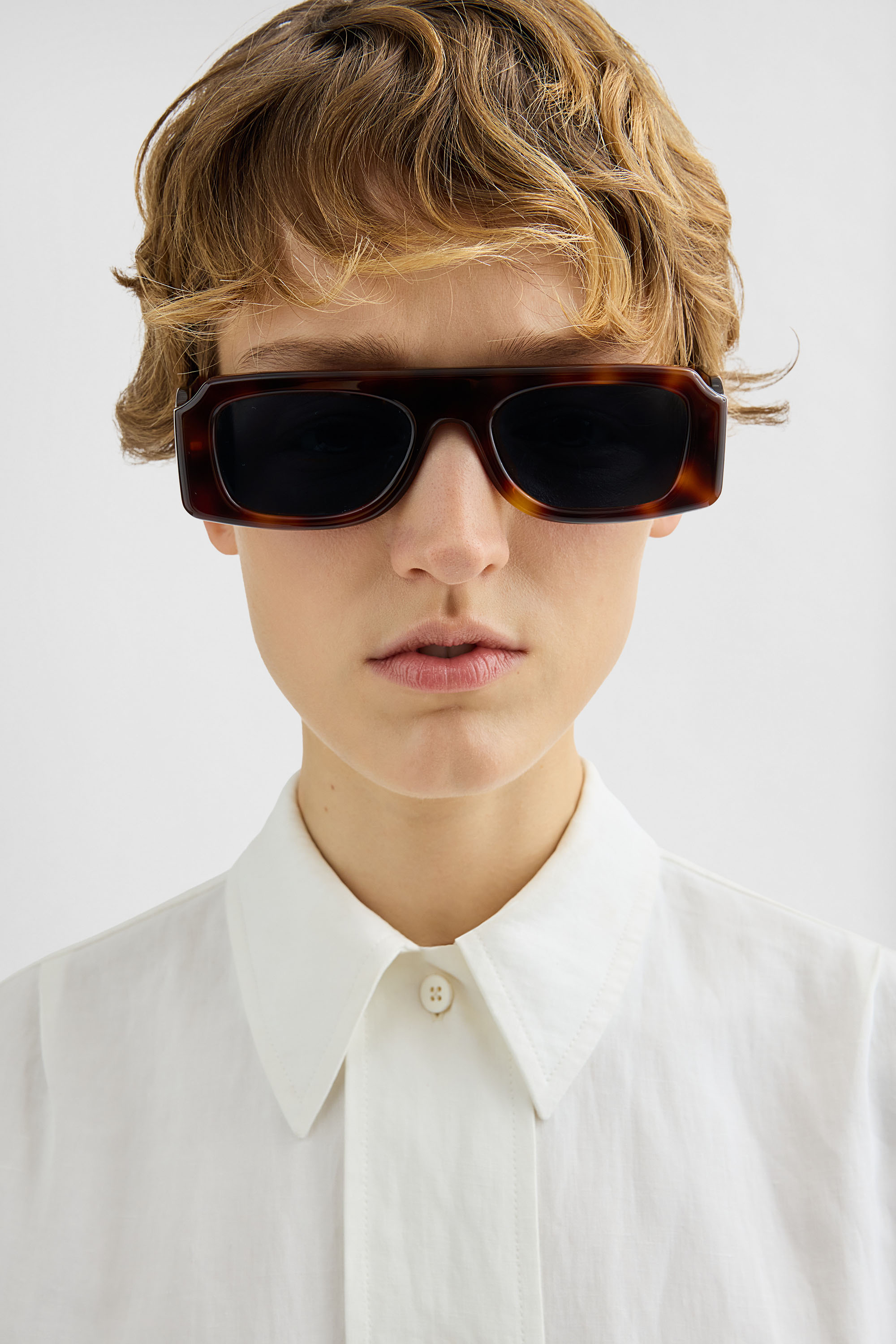 Sculptural Sunglasses Edition 4 for Woman | Jil Sander Official