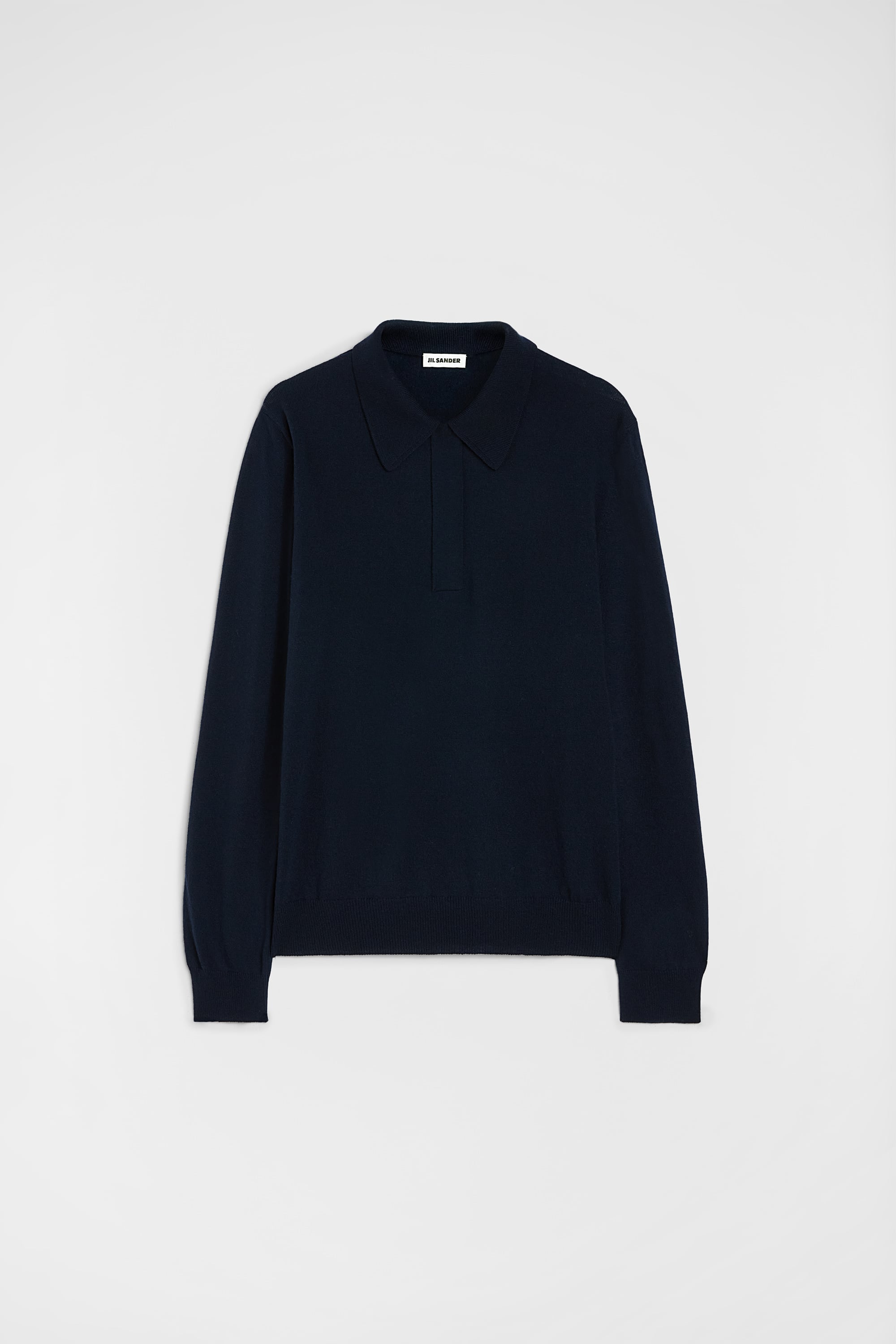 Lightweight Wool Polo Sweater 5