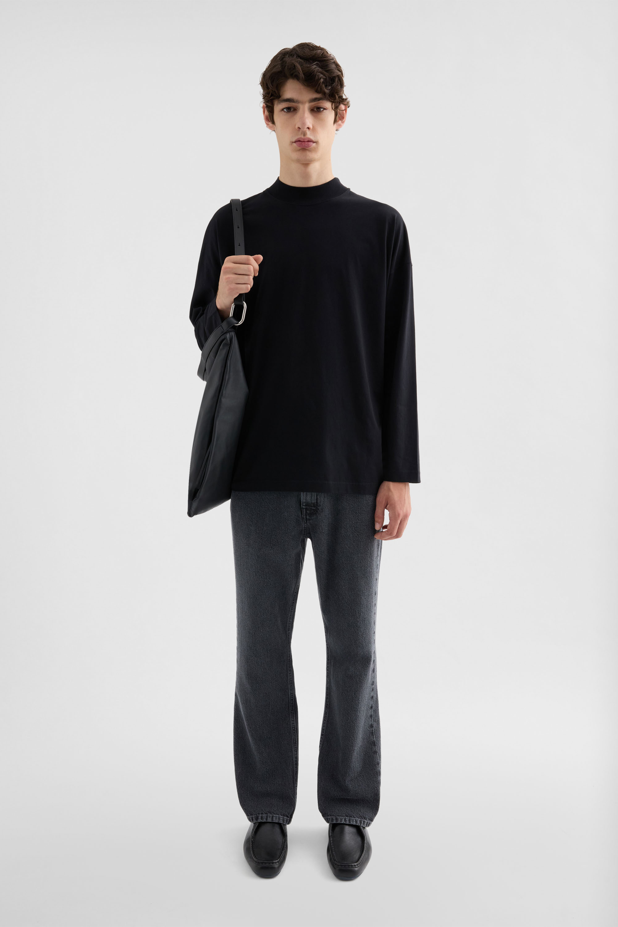 コットン モックネックTシャツ メンズ | Jil Sander 公式オンラインストア