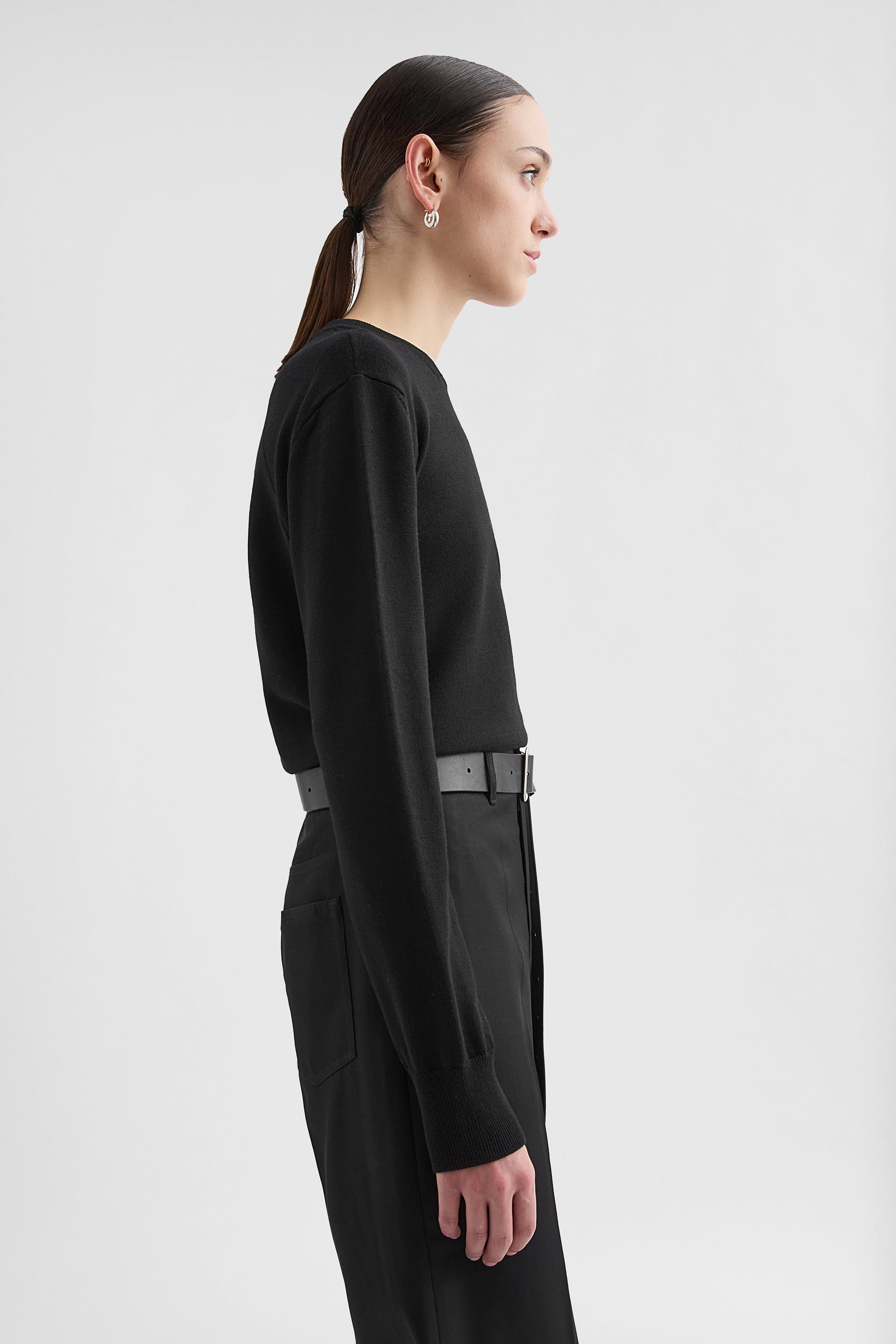 Midweight Wool Crew-Neck Sweater 2