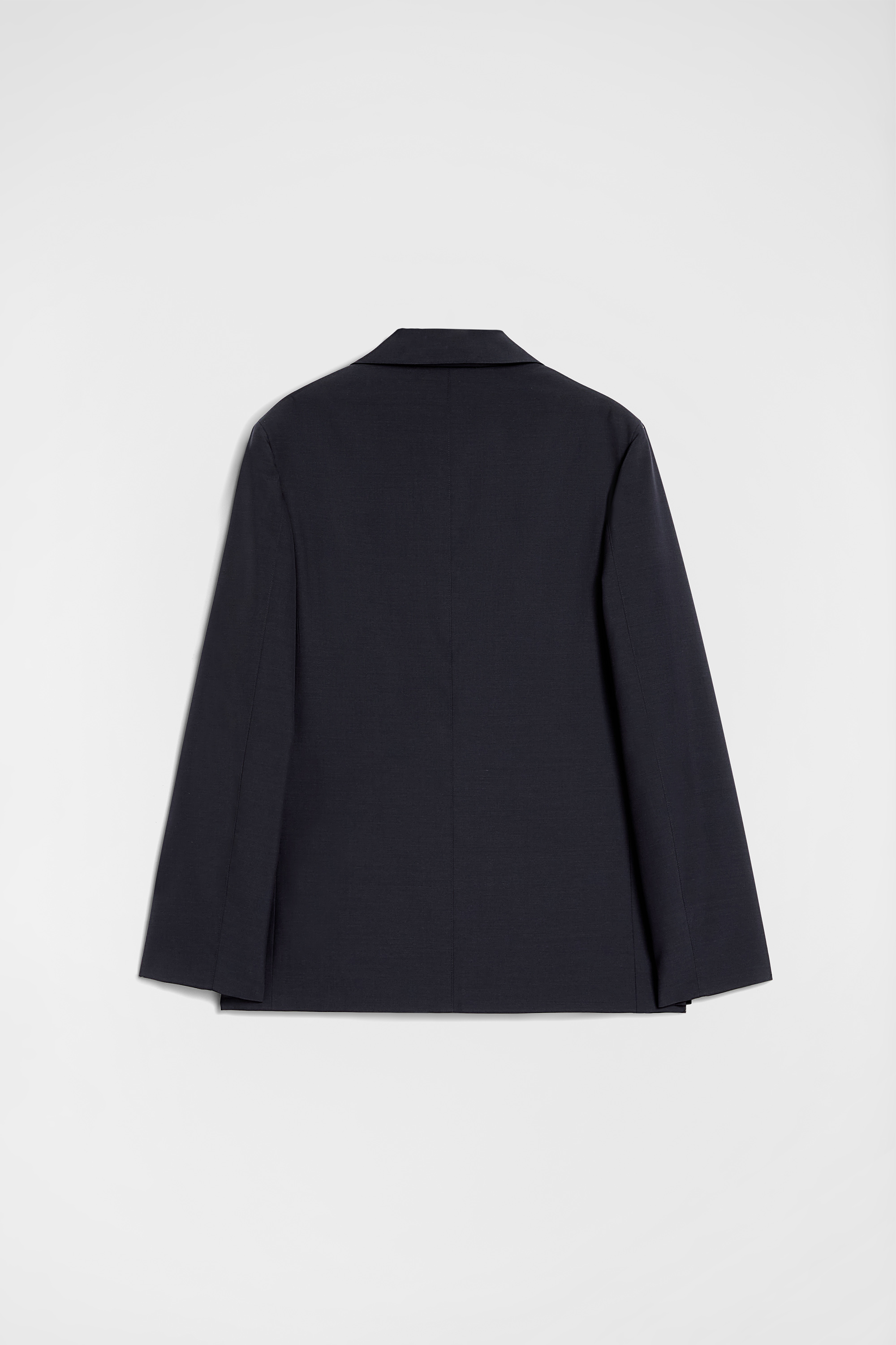 Wool Poplin Tailored Jacket 6