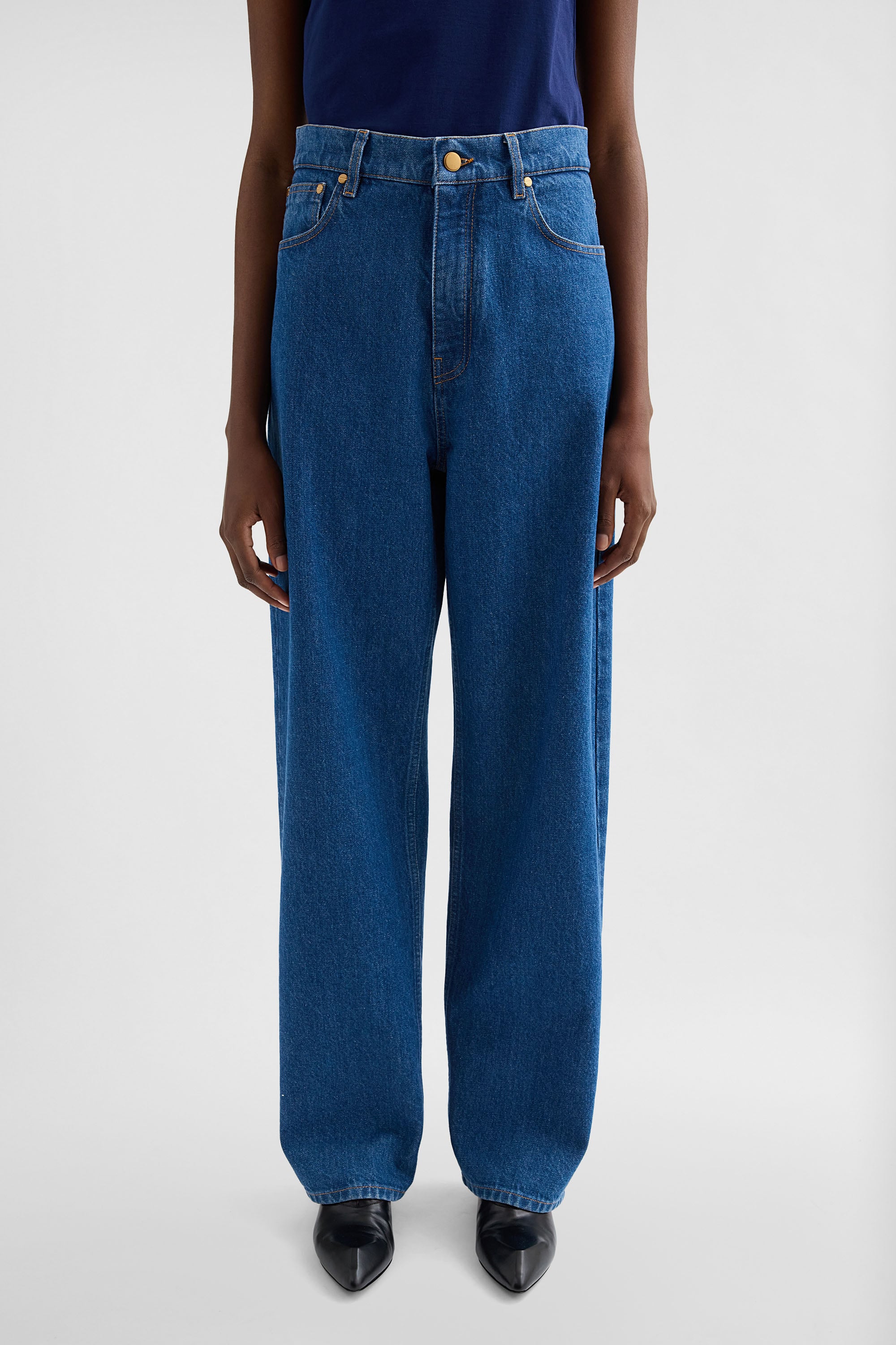 Loose Denim Trousers 2