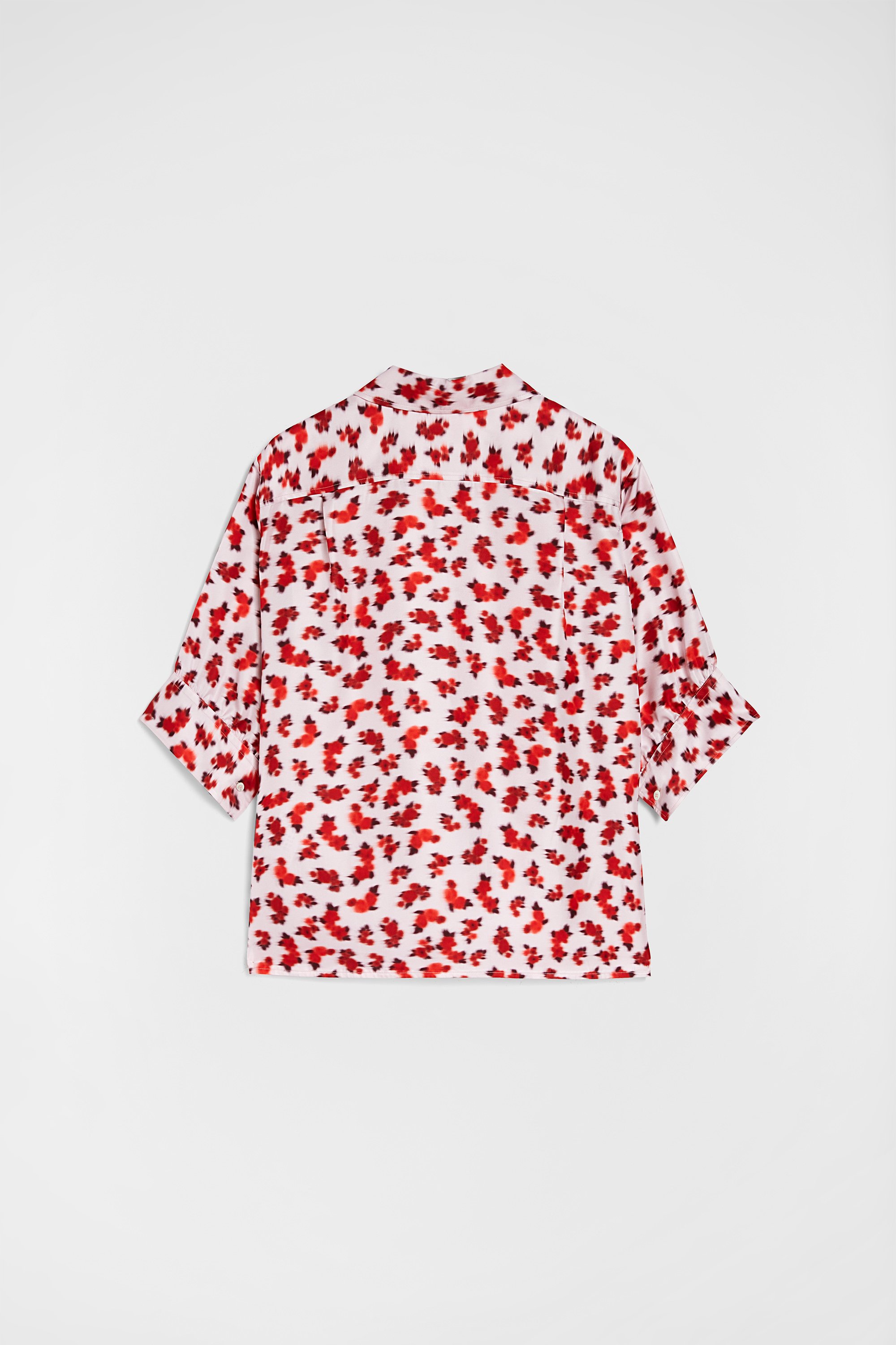 Fluid Viscose Printed Shirt - Shirts - Image 7