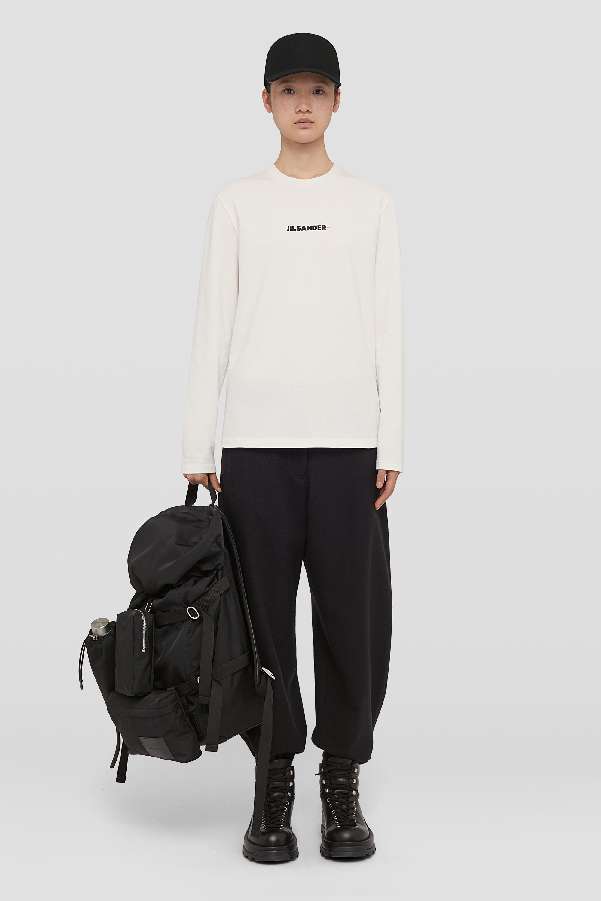 Cotton Crew-Neck T-Shirt - T-shirts - Image 1