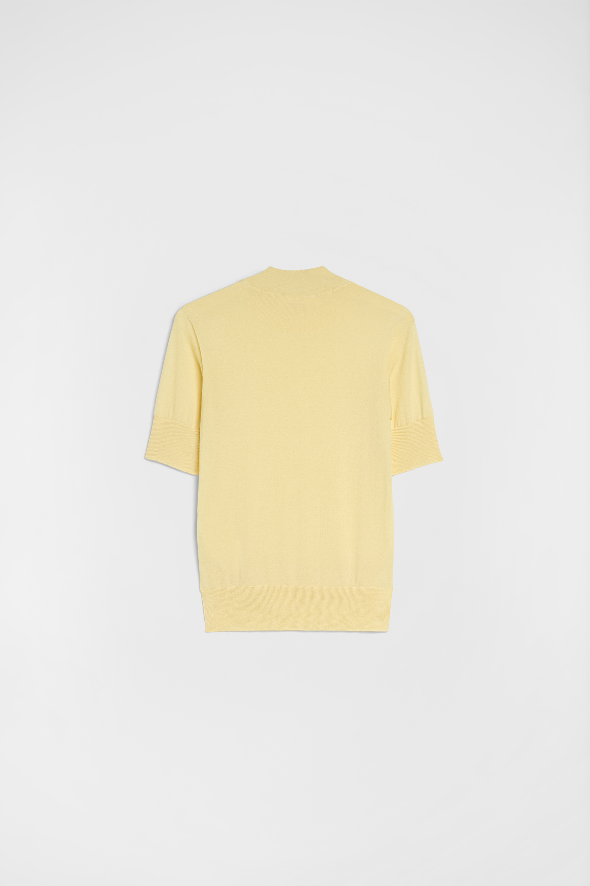 Cashmere Blend Knit T-Shirt 6
