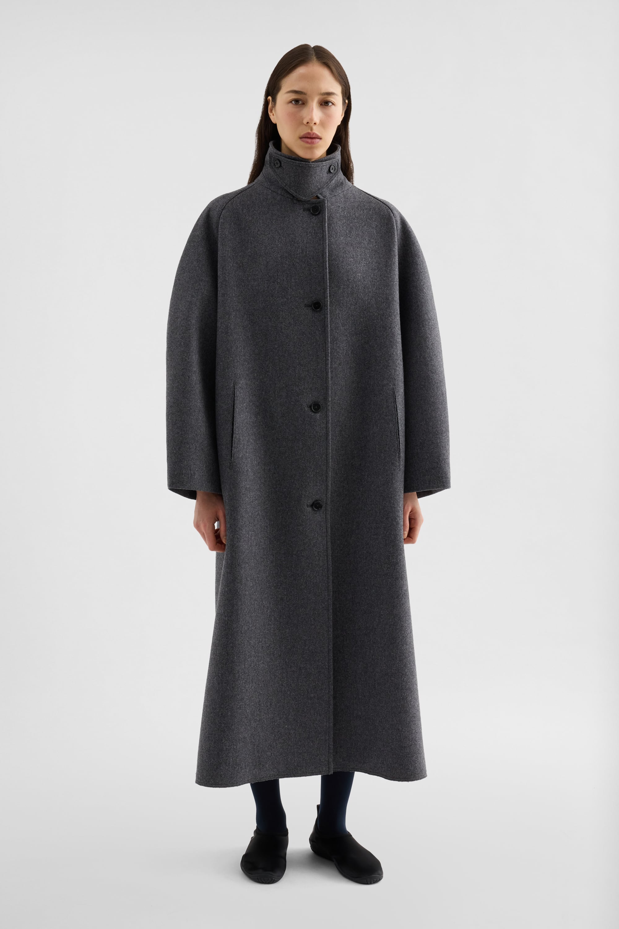 Jil Sander ダブルウール コート