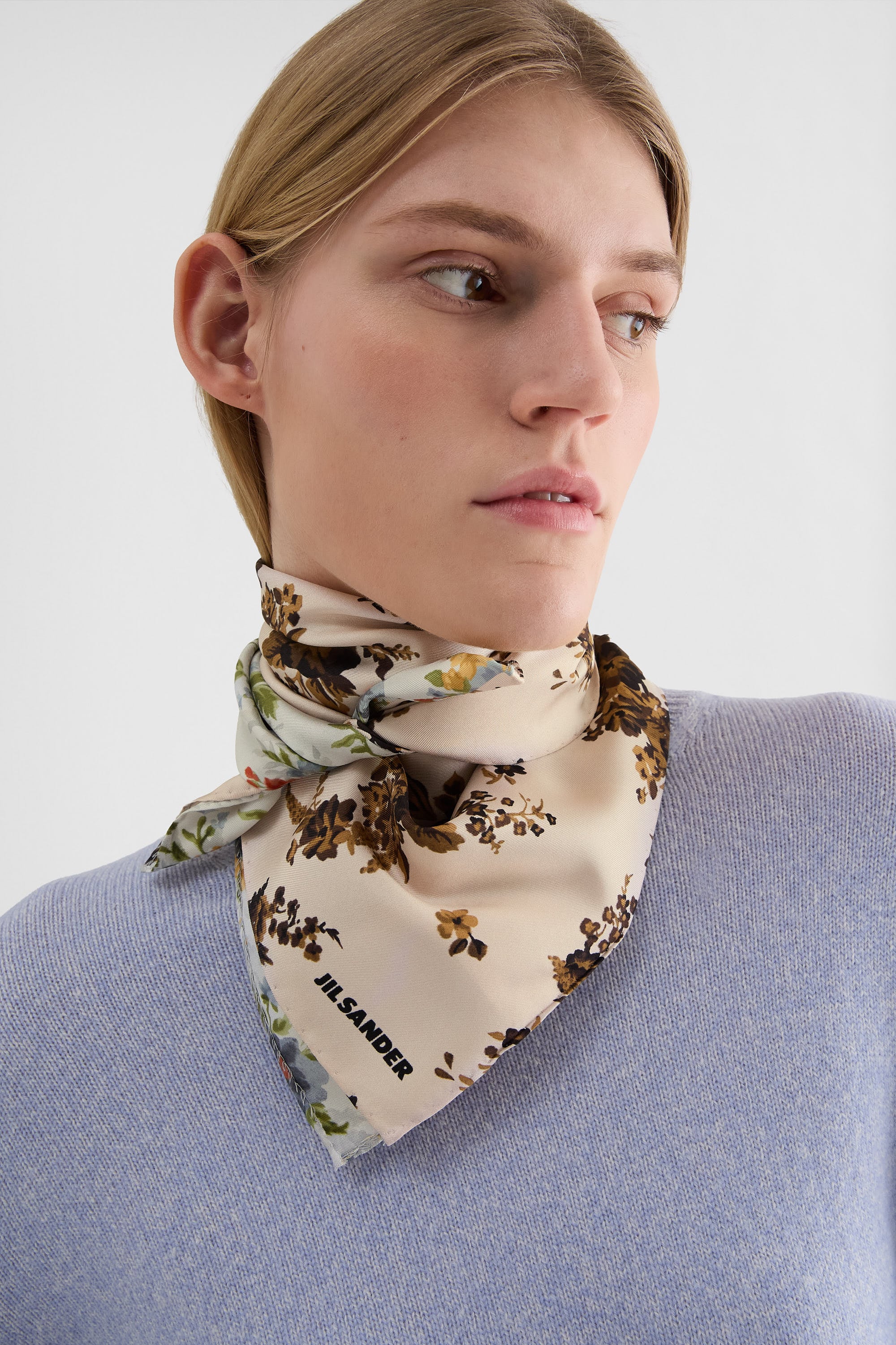 JIL SANDER 2019SS スカーフ Printed Silk Foulard Woman | Jil Sander Official Online Store
