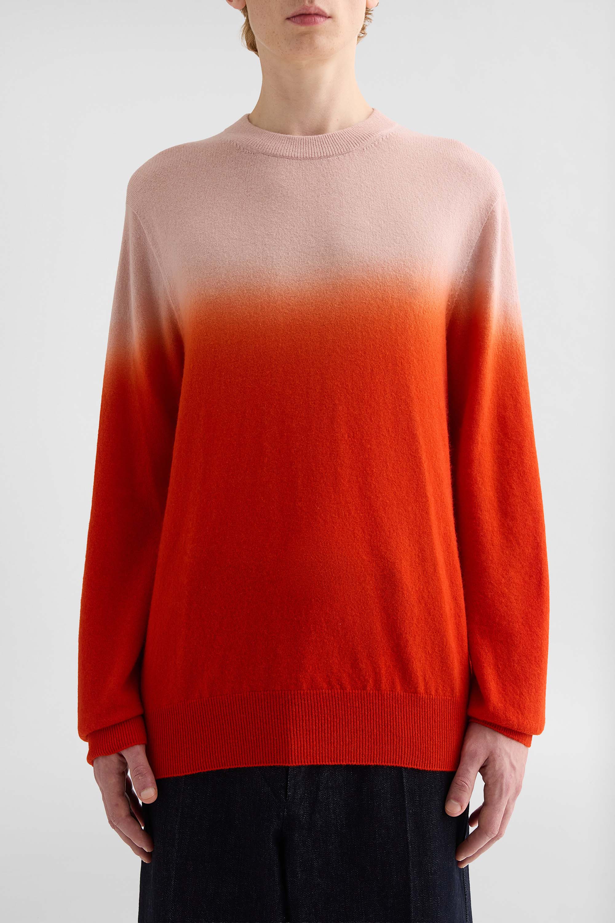 Lightweight Wool Crew-Neck Sweater Man | Jil Sander Official