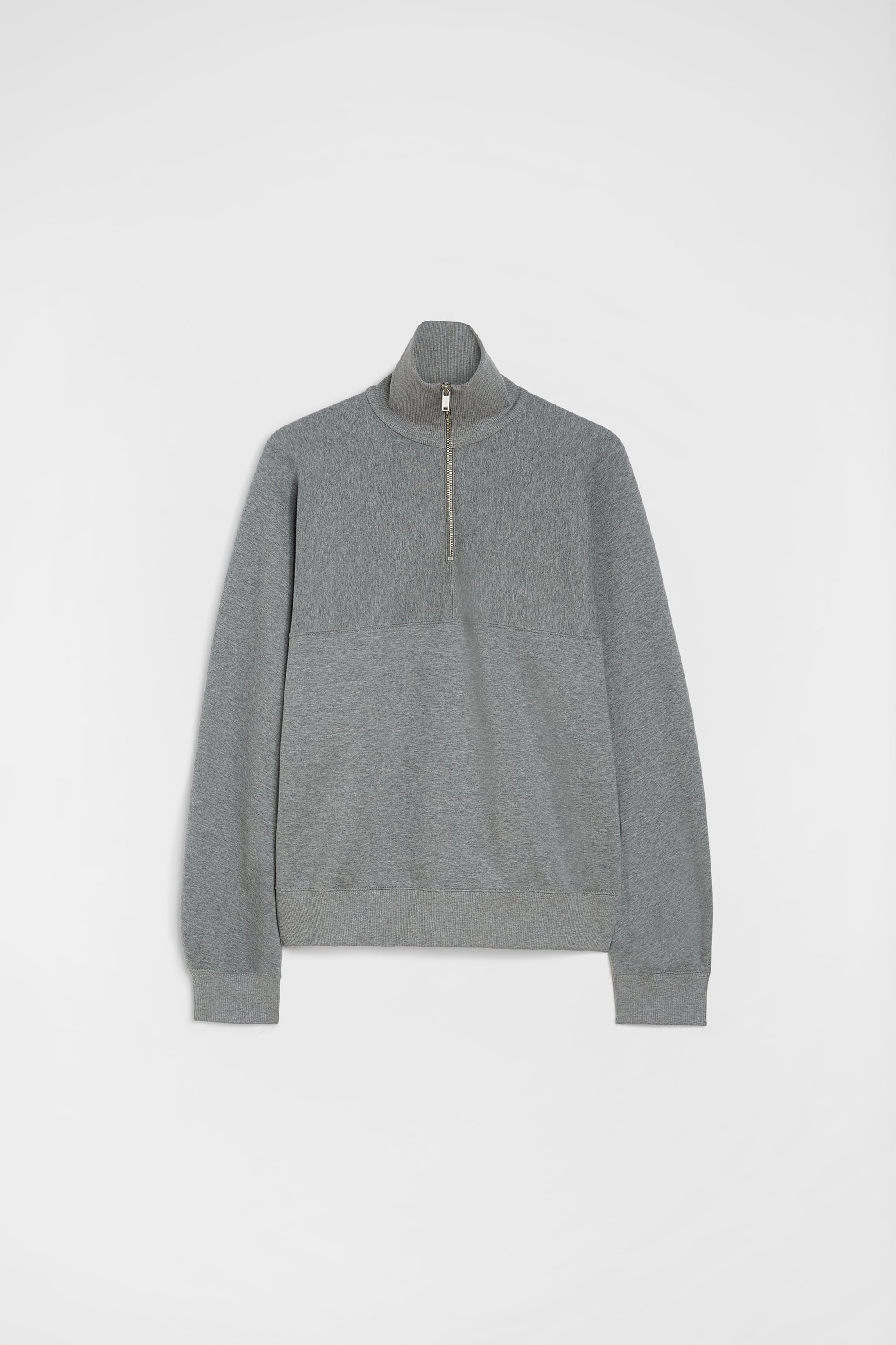 Cotton Terry High-Neck Sweatshirt Man | Jil Sander Official Online
