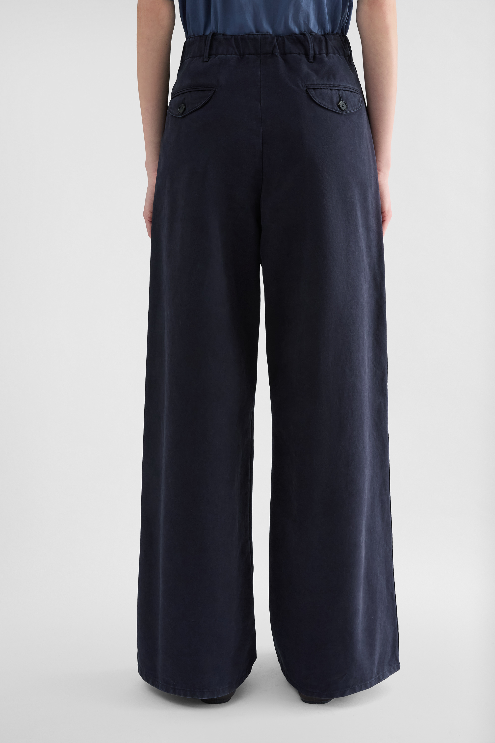 Cotton Drill Trousers for Woman | Jil Sander Official Online Store