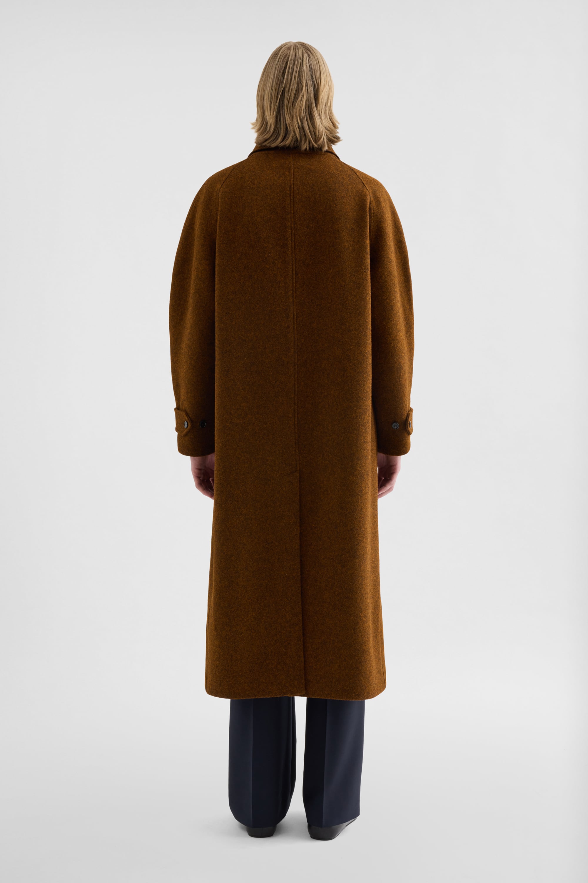 フェルトウール コート メンズ | Jil Sander 公式オンラインストア