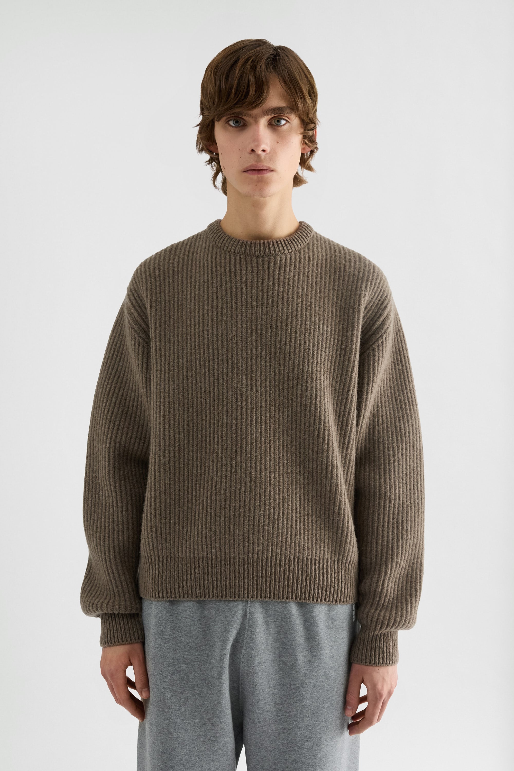 Wool Crew-Neck Sweater