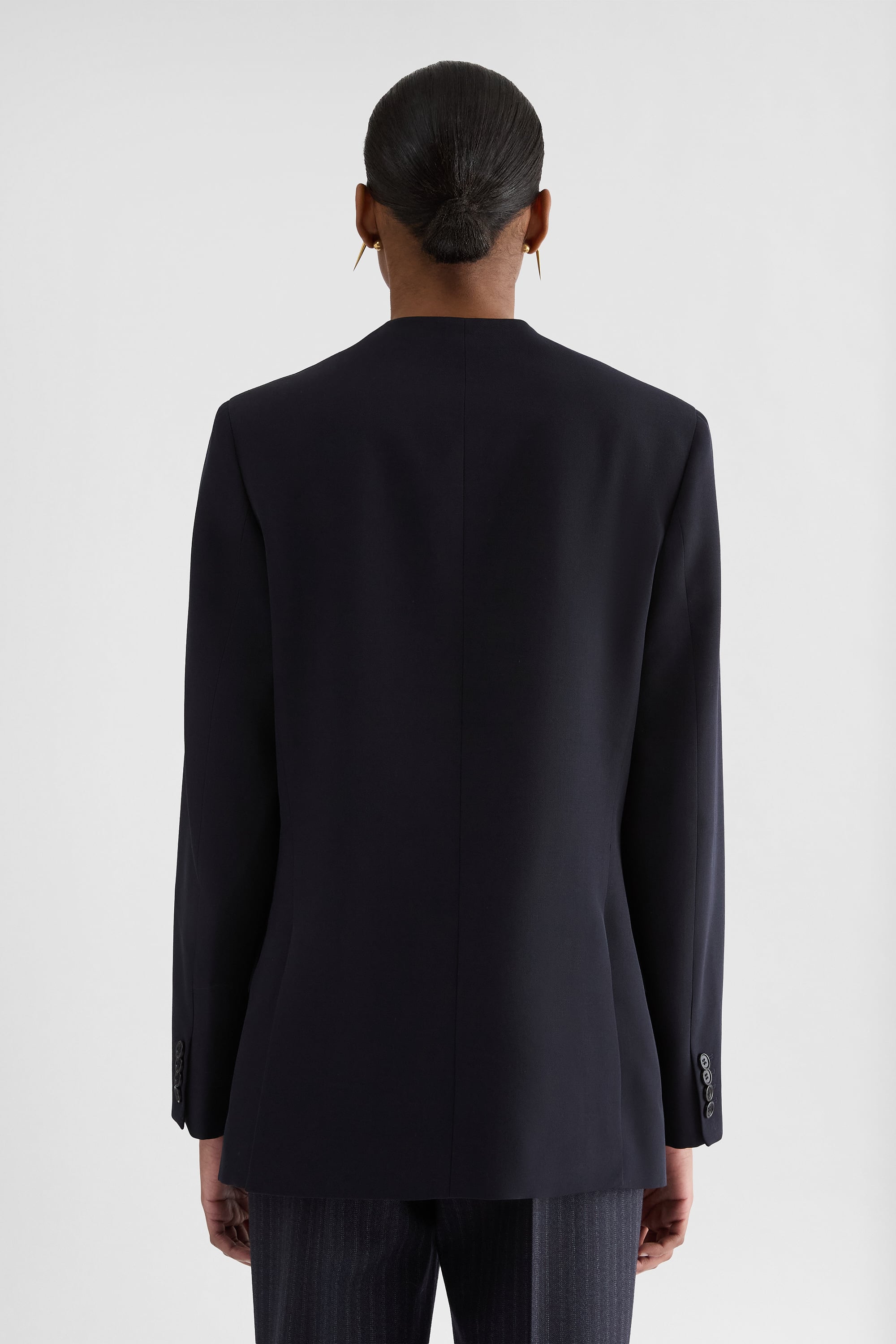 Wool Gabardine Tailored Jacket Woman | Jil Sander Official Online