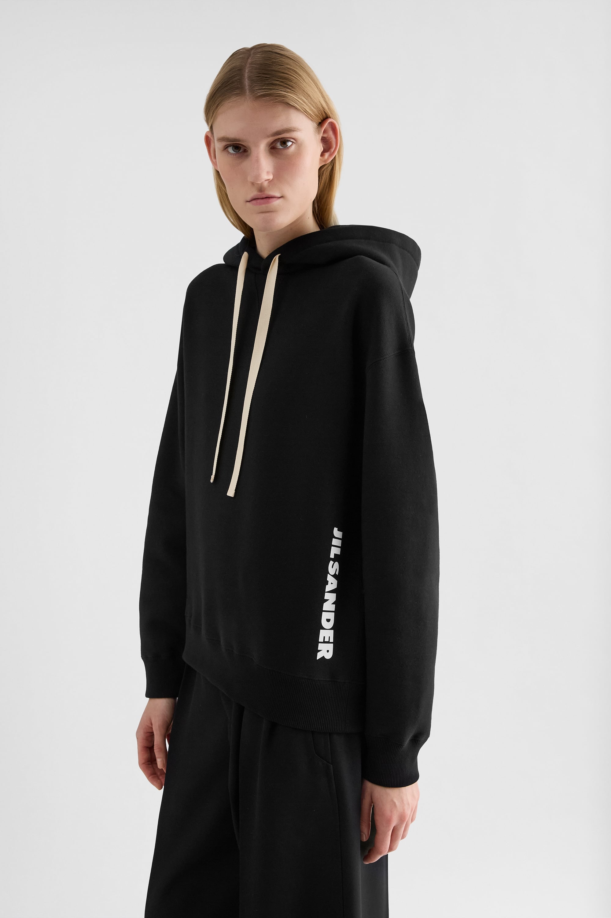 テリーコットン フード付きスウェットシャツ ウィメンズ | Jil Sander
