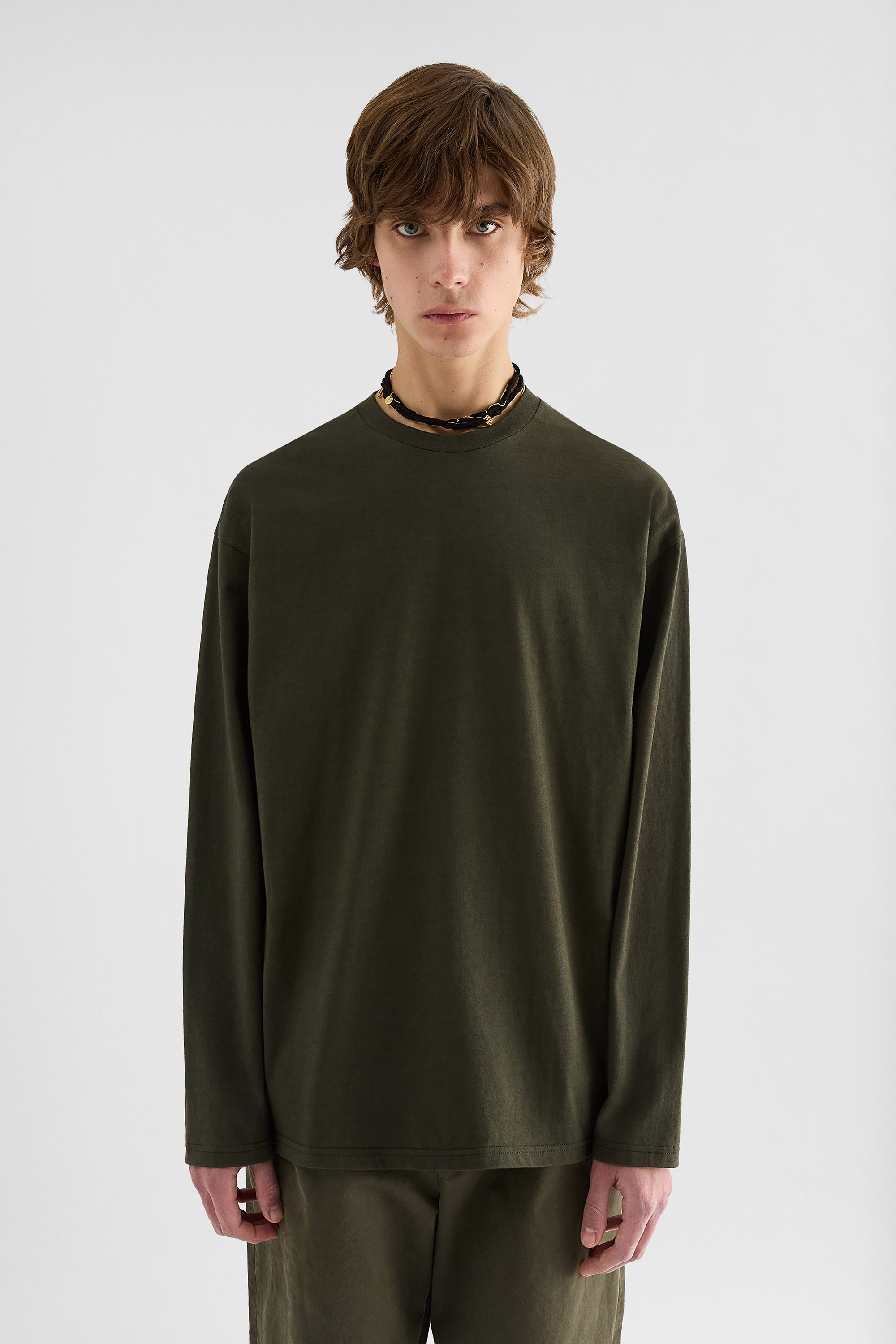 ライトウェイト コットン クルーネック Tシャツ メンズ | Jil Sander 