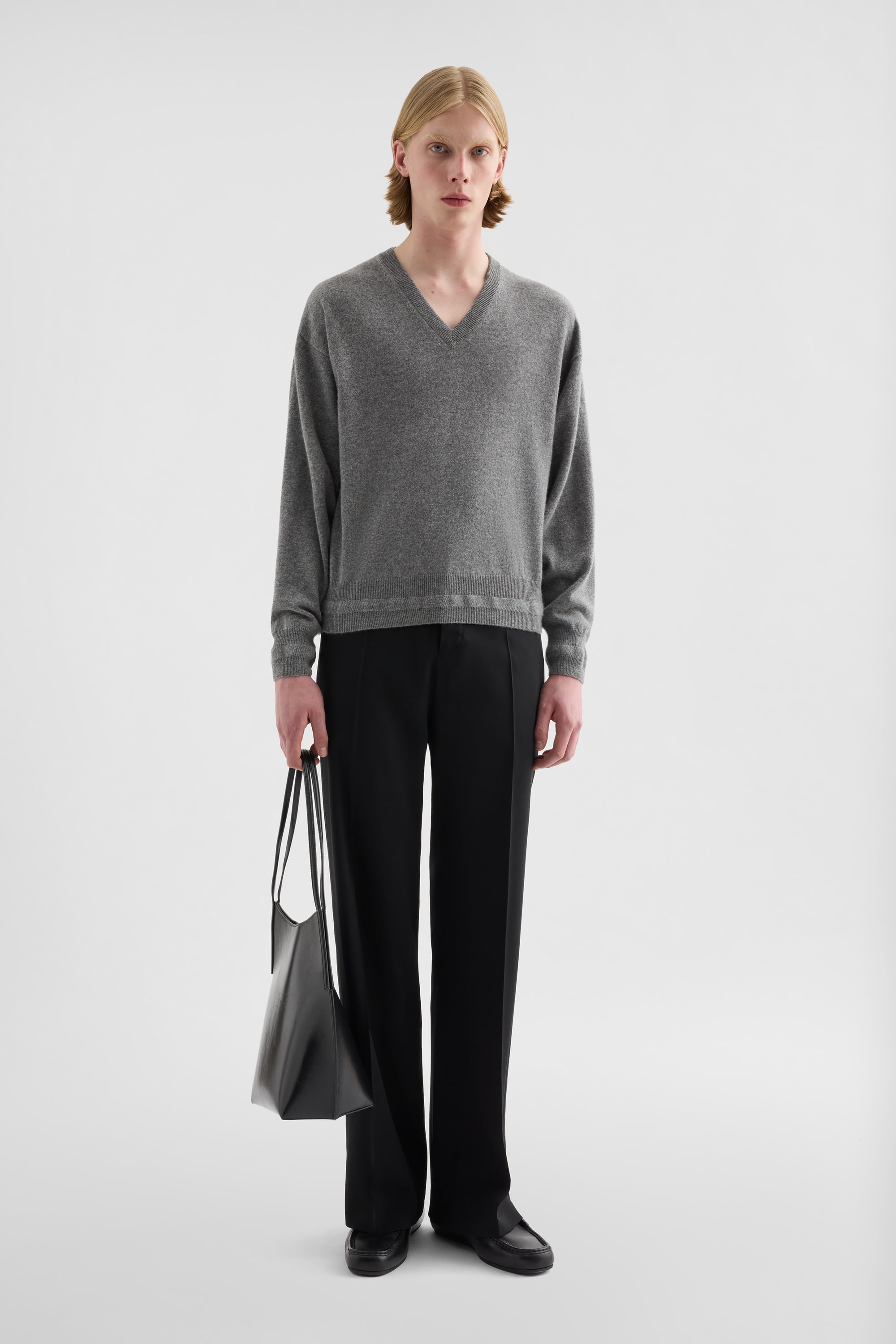 Jil Sander ウールキャンバス パンツ