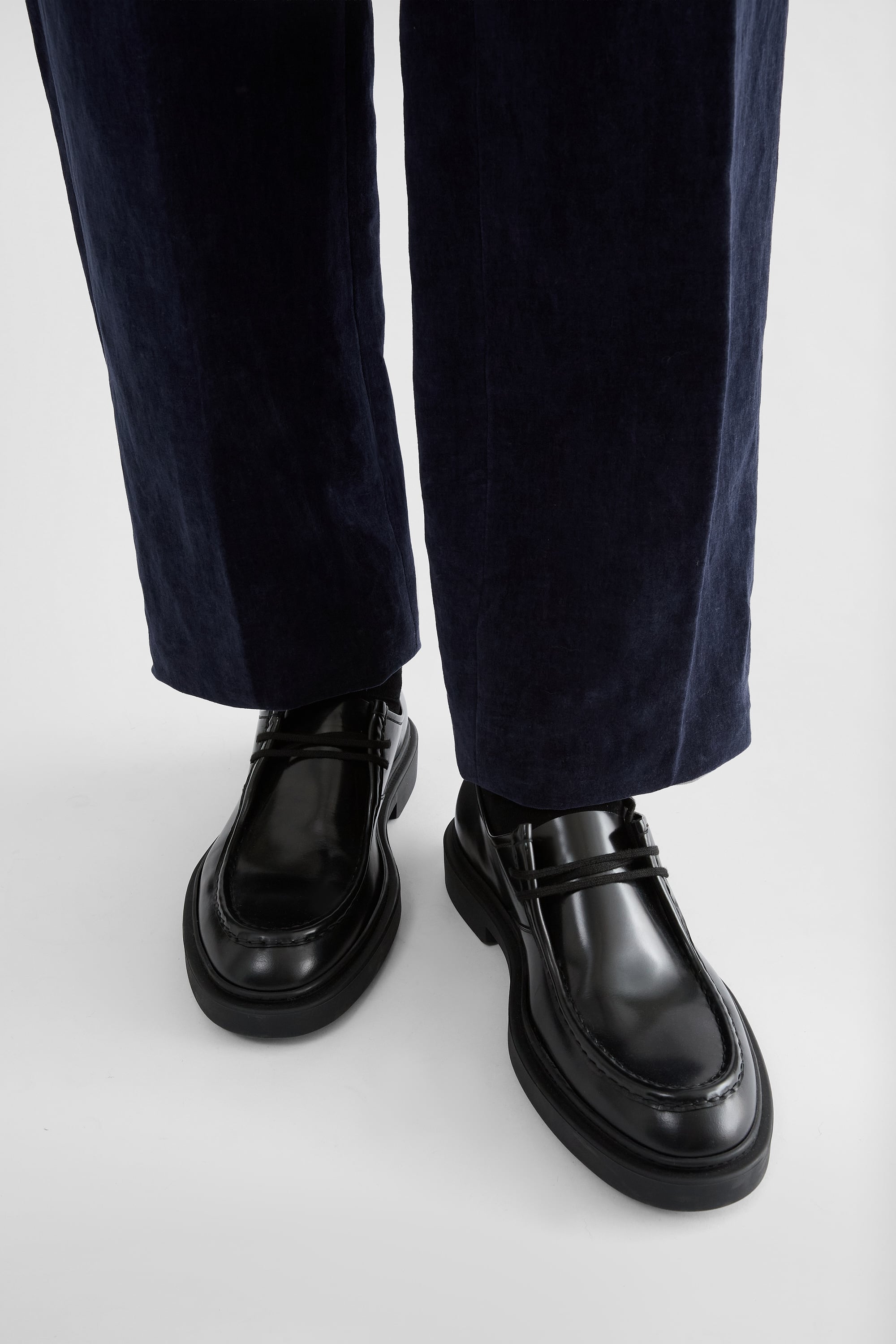専用　 JIL SANDER レースアップシューズ　ブラック　 ローヒール レースアップシューズ メンズ | Jil Sander 公式オンラインストア