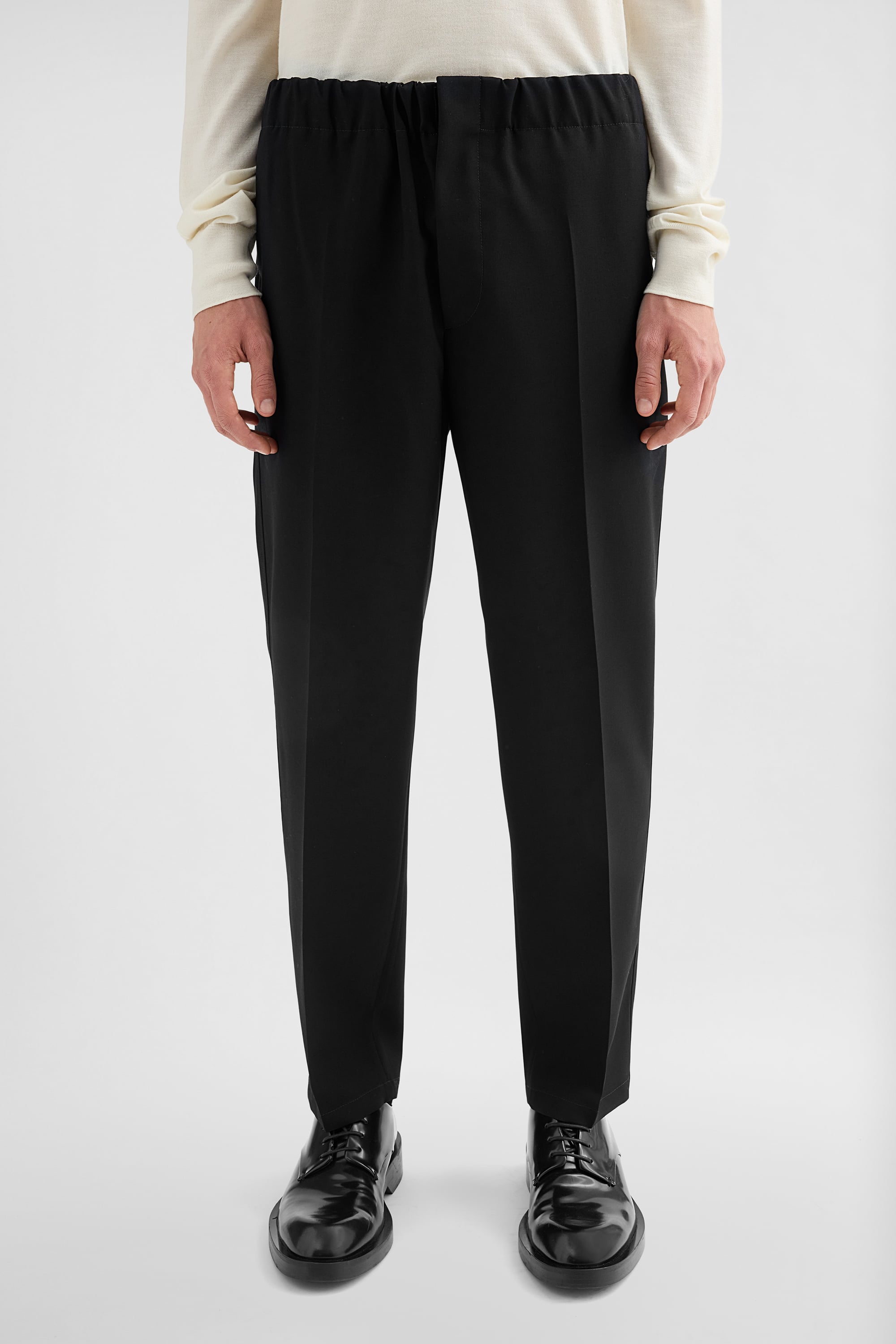 パンツ JIL SANDER ALEM 46 Gabardine Trousers Lightweight Wool Gabardine Tapered Trousers Man | Jil Sander