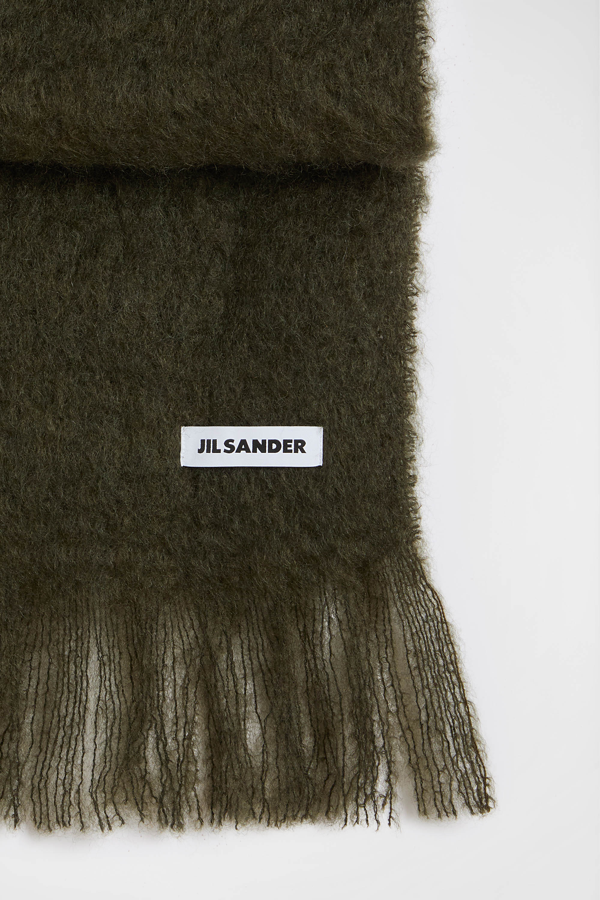 Slim Wool Blend Scarf Woman | Jil Sander Official Online Store