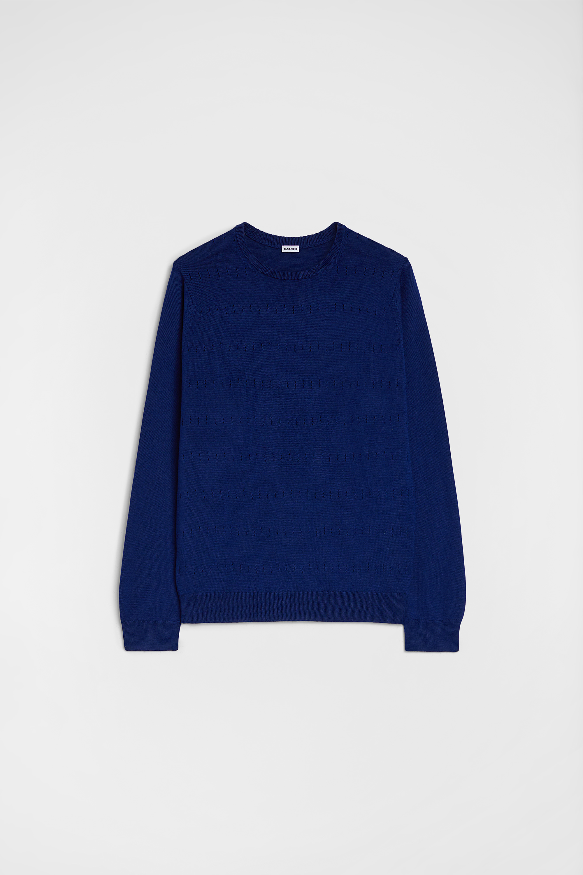 Wool Pointelle Sweater Man | Jil Sander Official Online Store