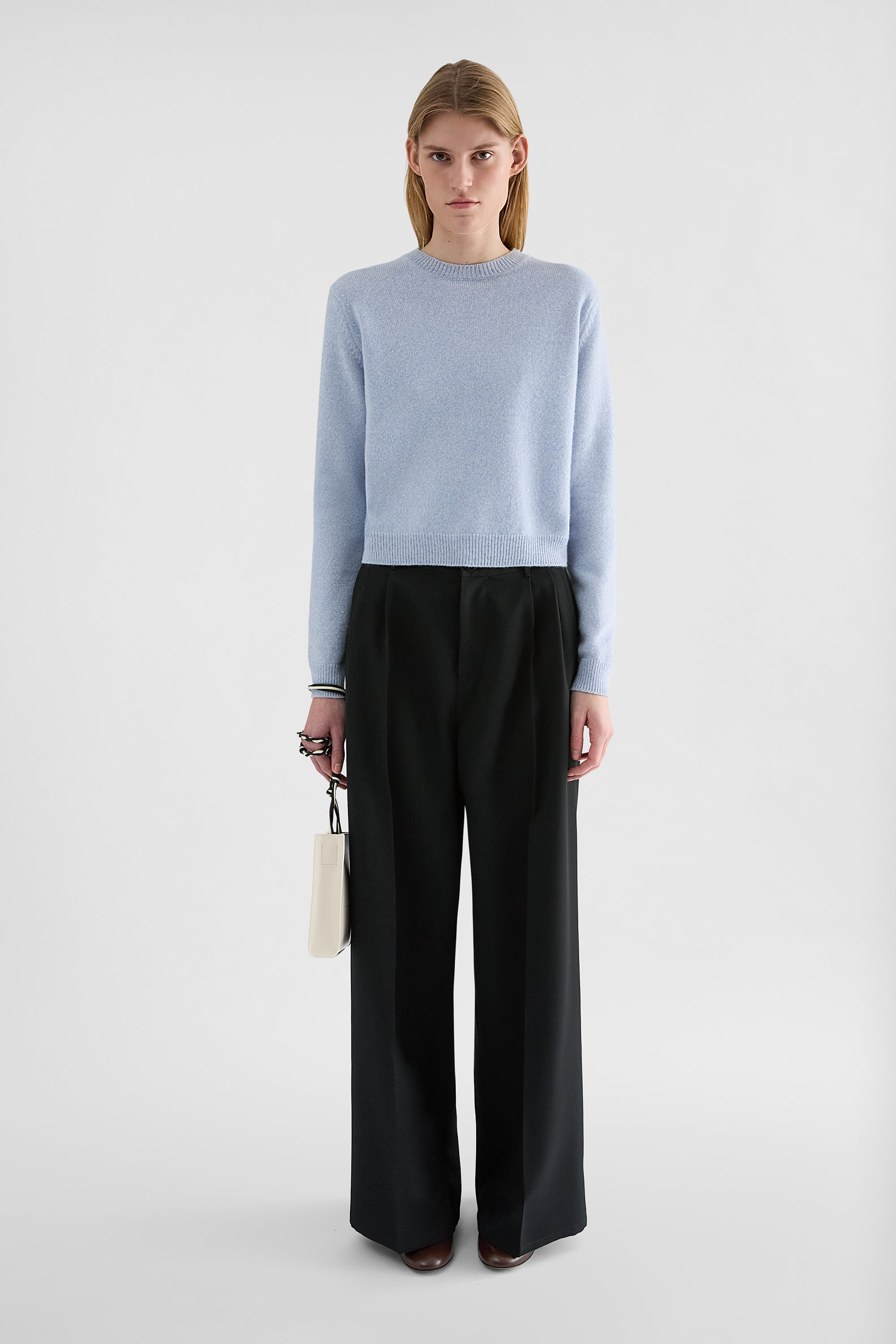 Jil Sander カシミヤ ブレンド クルーネックセーター