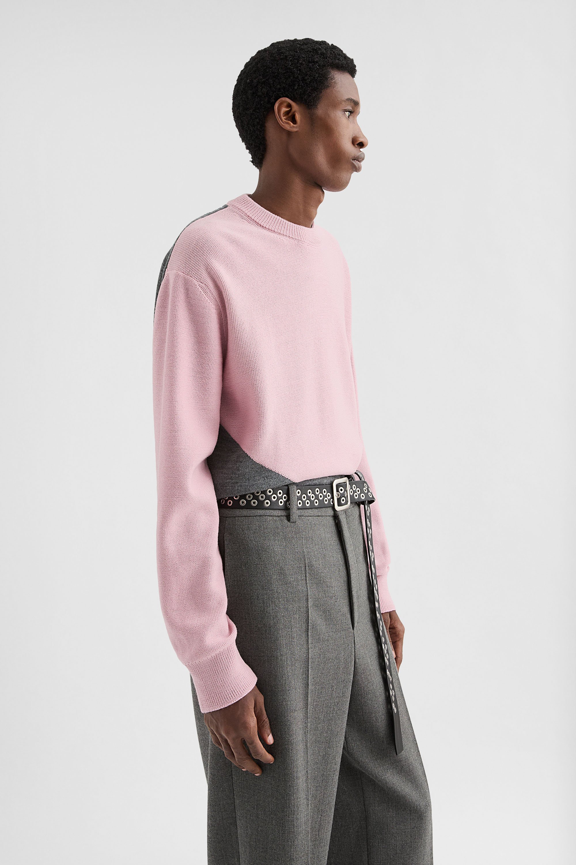Wool Crew-Neck Sweater - Sweaters - Image 2