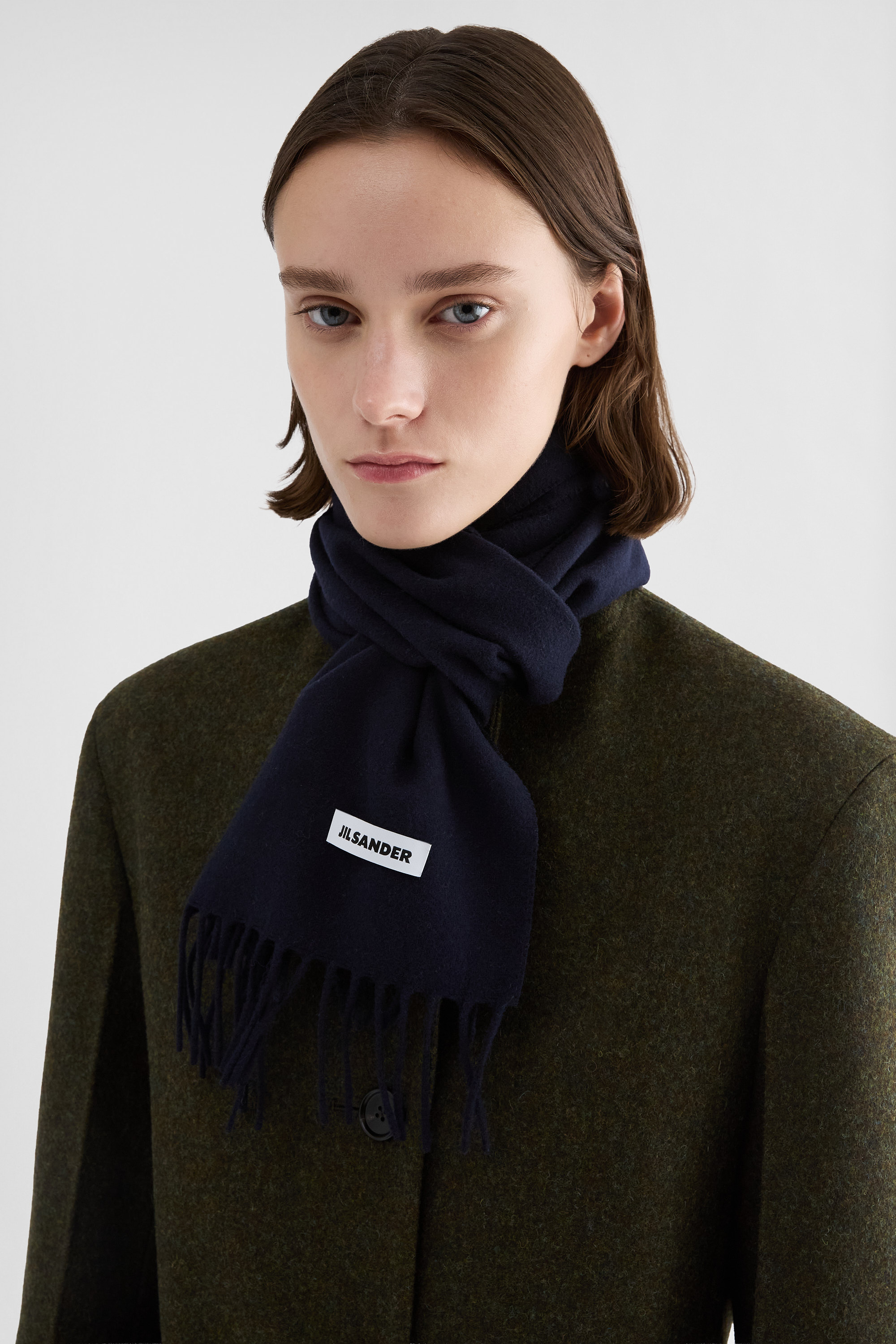 ナローウールスカーフ ウィメンズ | Jil Sander 公式オンラインストア