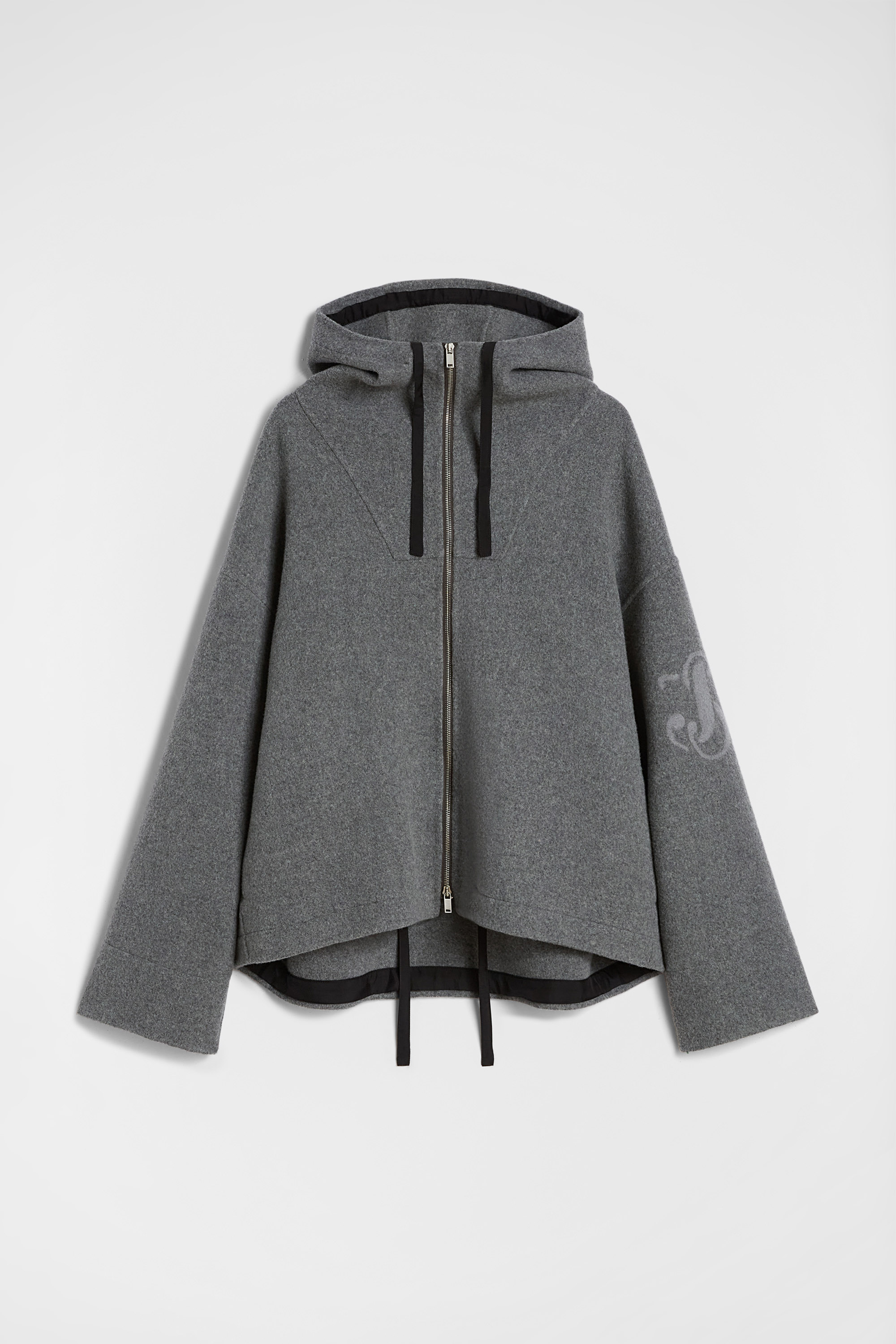 フェルトウール フード付きブルゾン メンズ | Jil Sander 公式