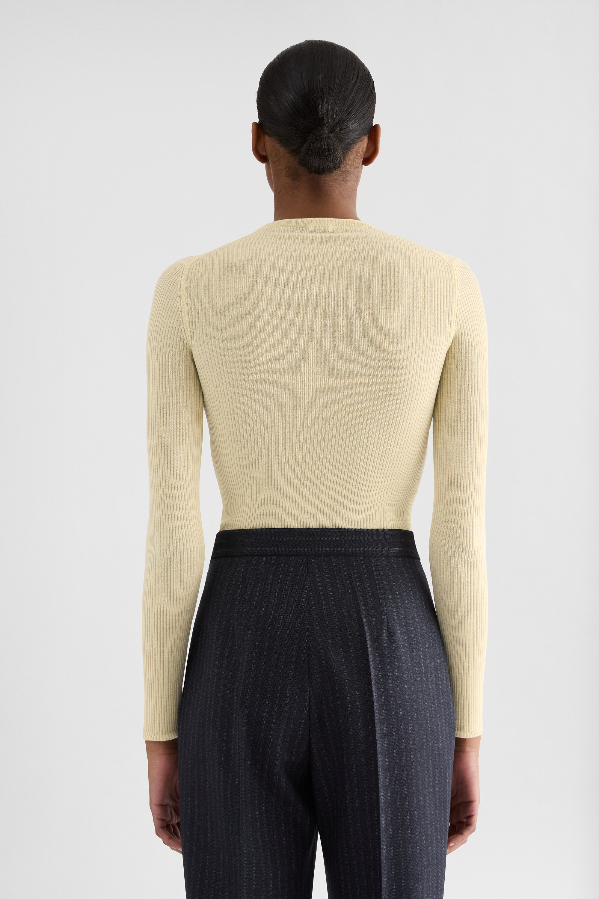 Lightweight Wool Crew-Neck Sweater Woman | Jil Sander Official