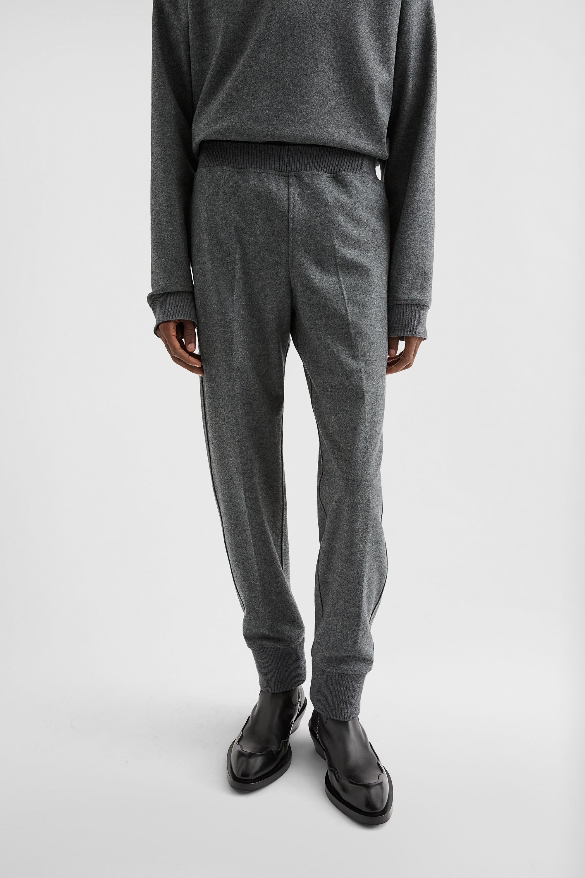Wool Melton Sweatpants Man | Jil Sander Official Online Store