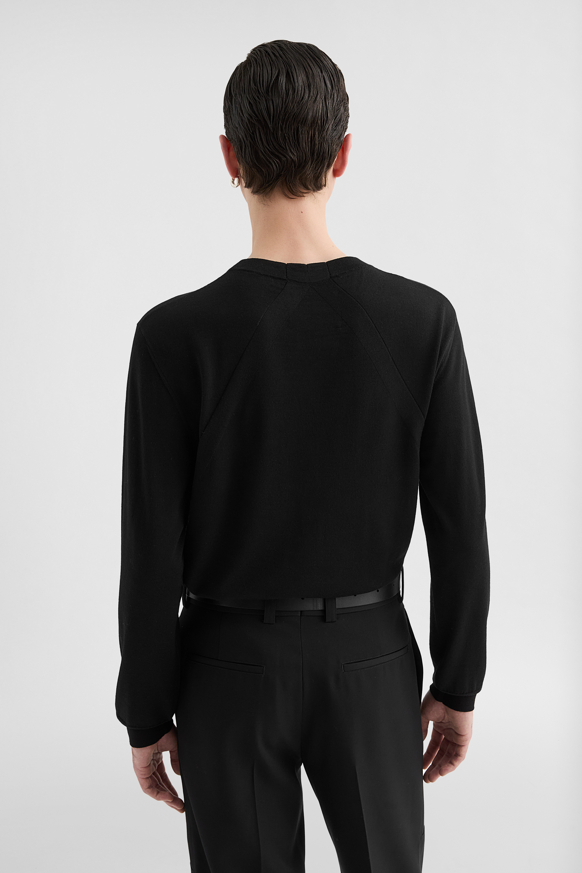 直営店★JIL SANDER ライトウェイトウール クルーネックTシャツ JIL SANDER ジルサンダー スウェット 半袖 クルーネック Tシャツ
