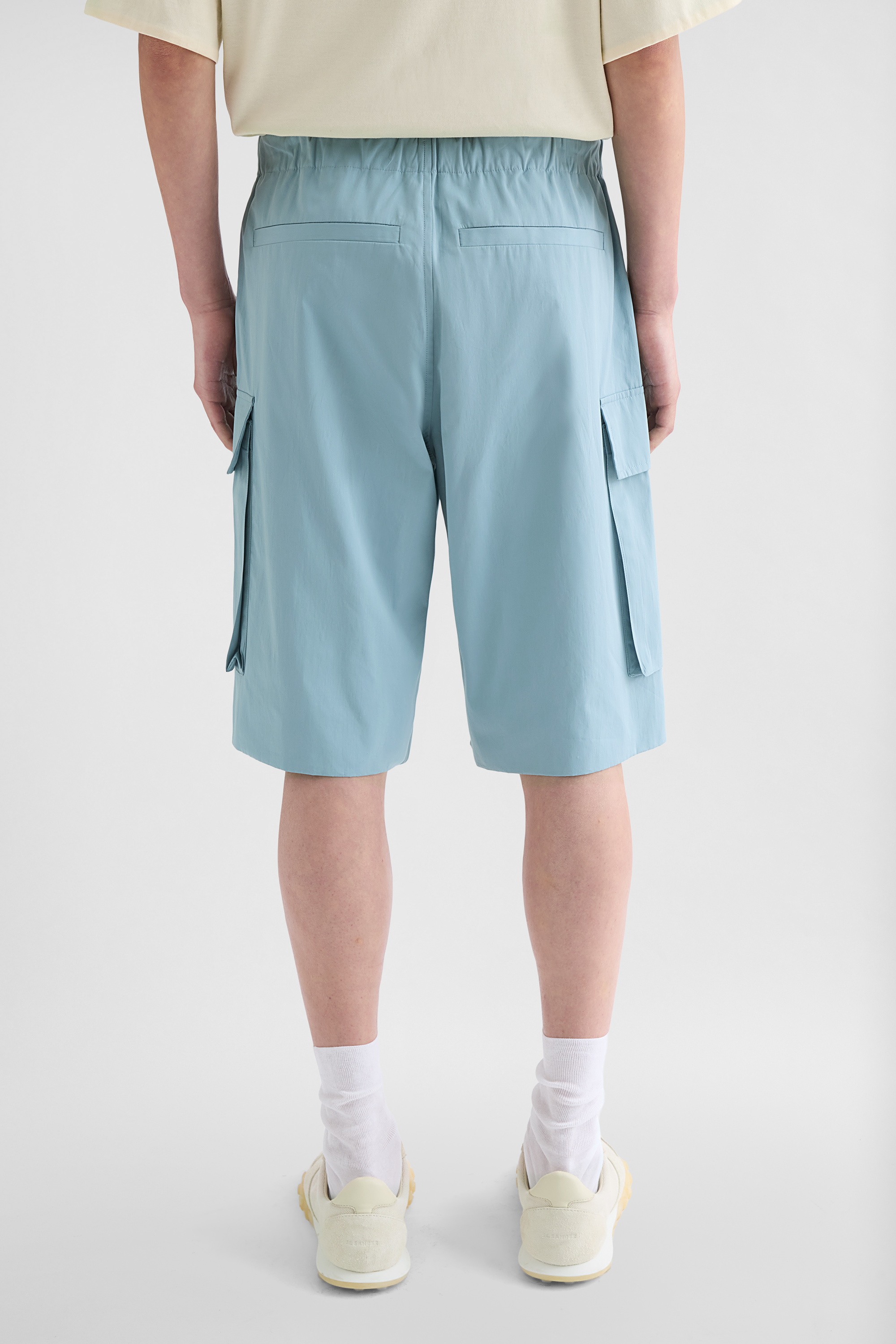Cotton Poplin Cargo Shorts 4