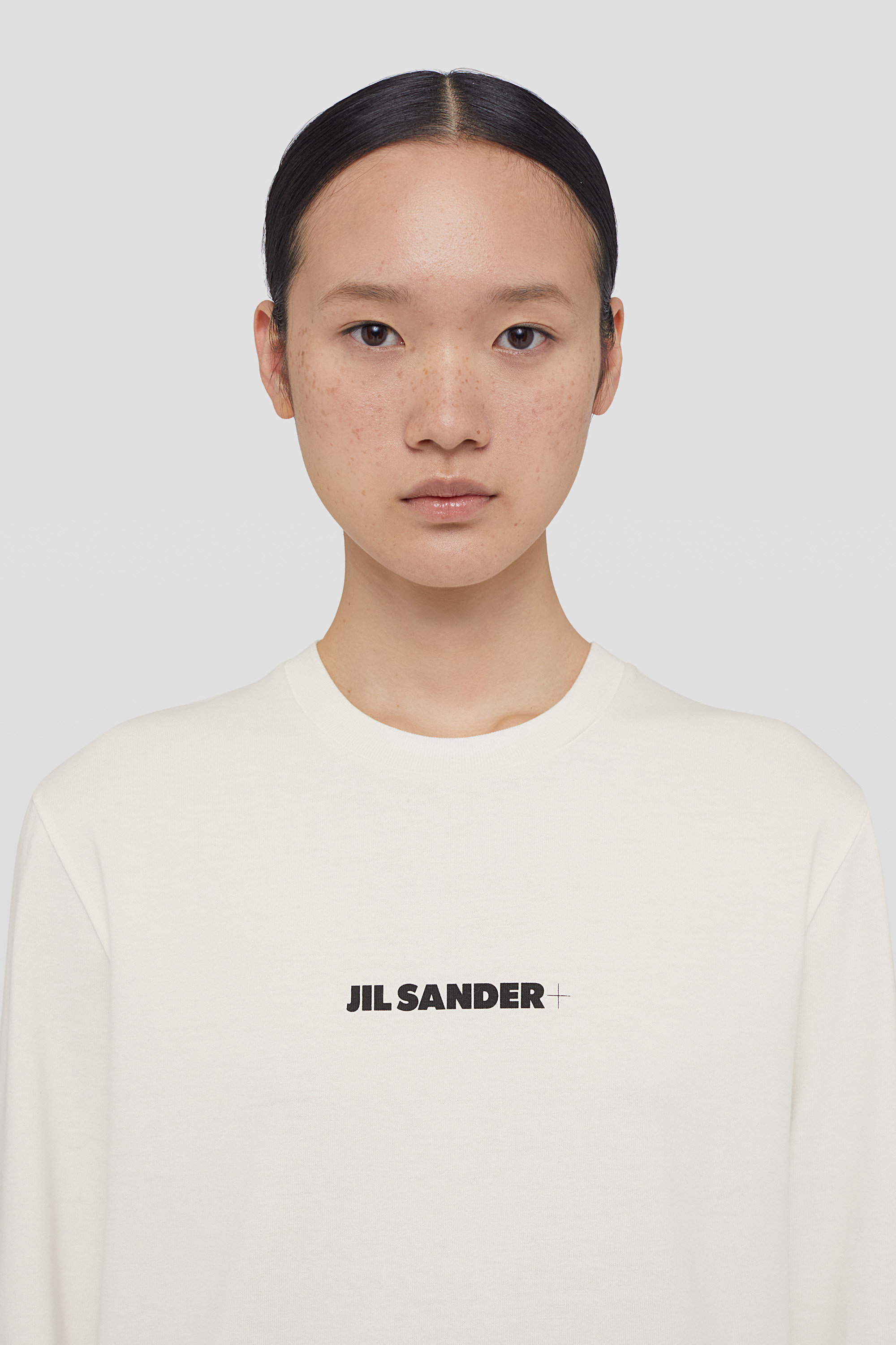 Cotton Crew-Neck T-Shirt Woman | Jil Sander Official Online