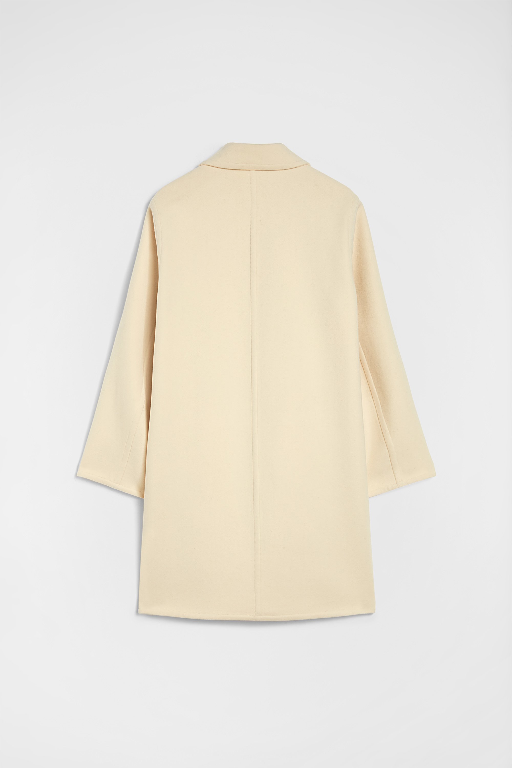 Double Wool Coat - Coats - Image 7