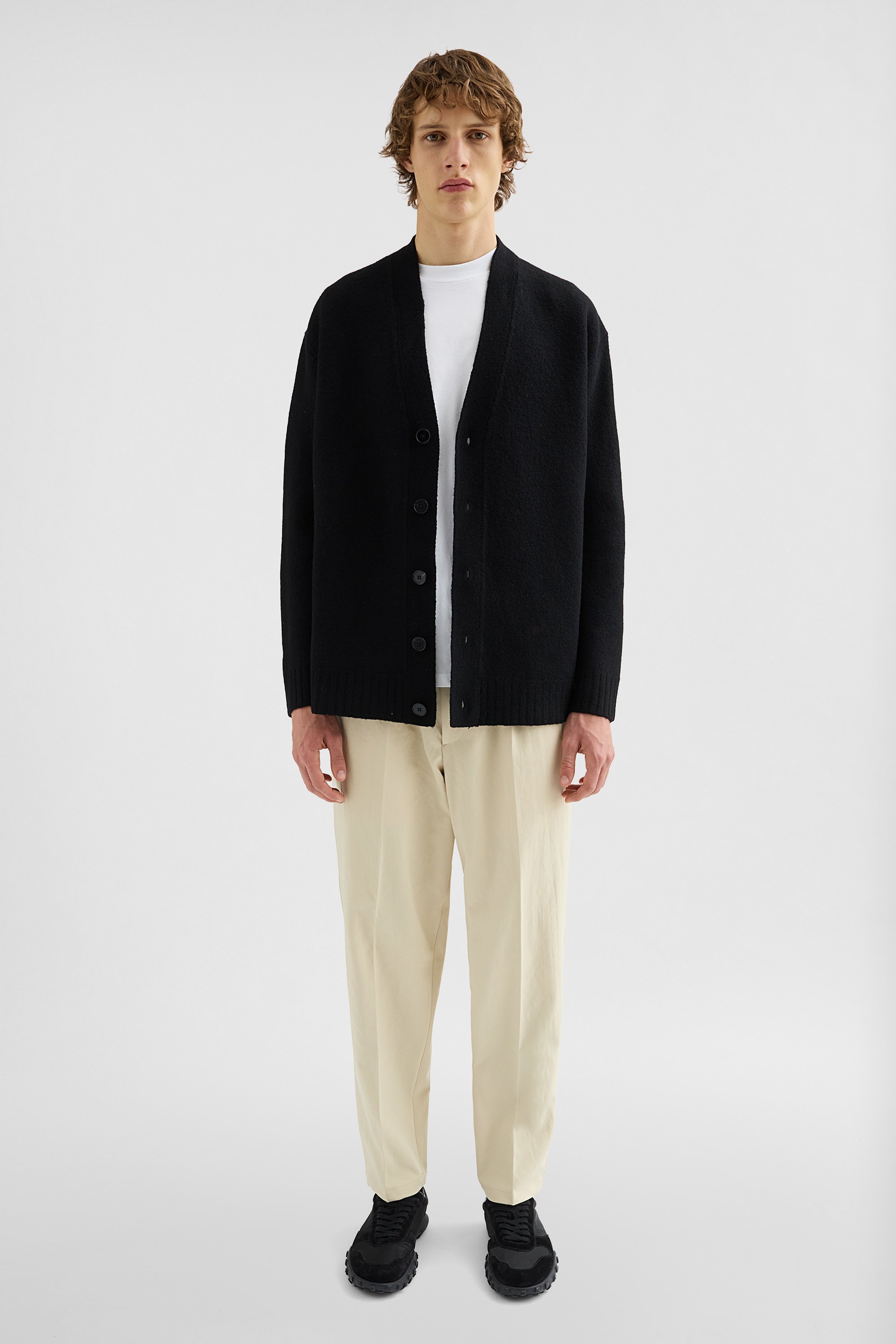 ウール Vネック カーディガン メンズ | Jil Sander 公式オンラインストア