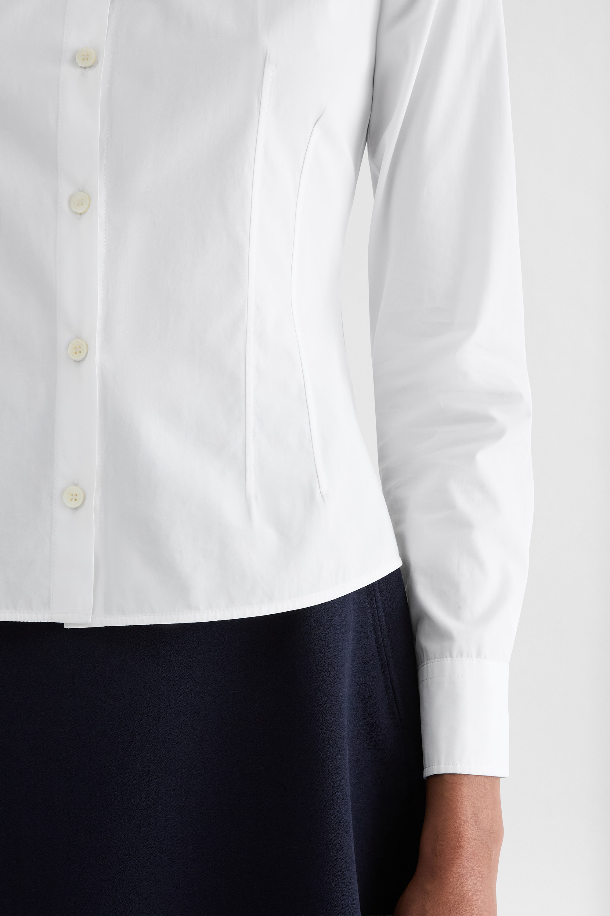 Lightweight Cotton Poplin Shirt