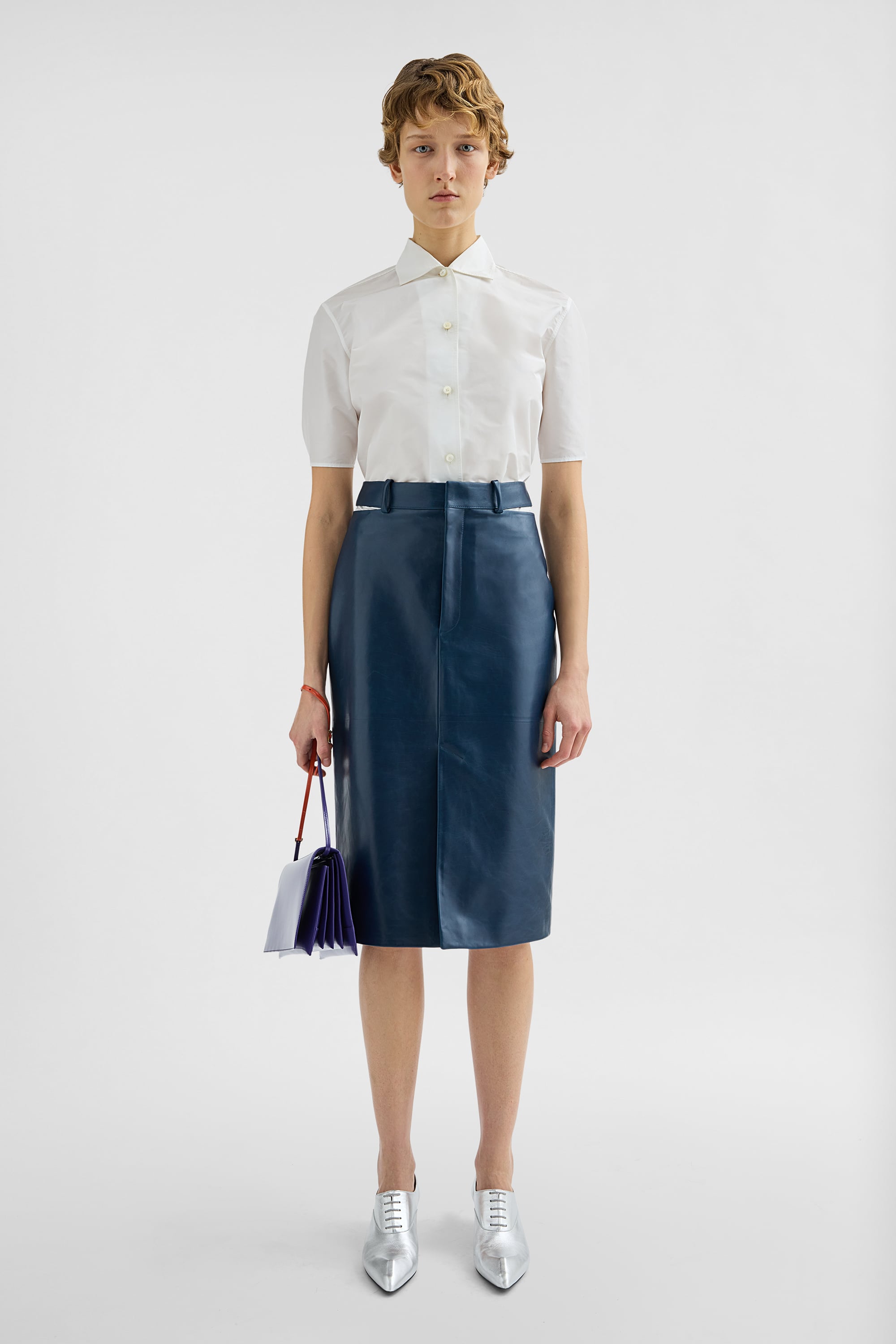 Technical Faille Shirt Woman | Jil Sander Official Online Store