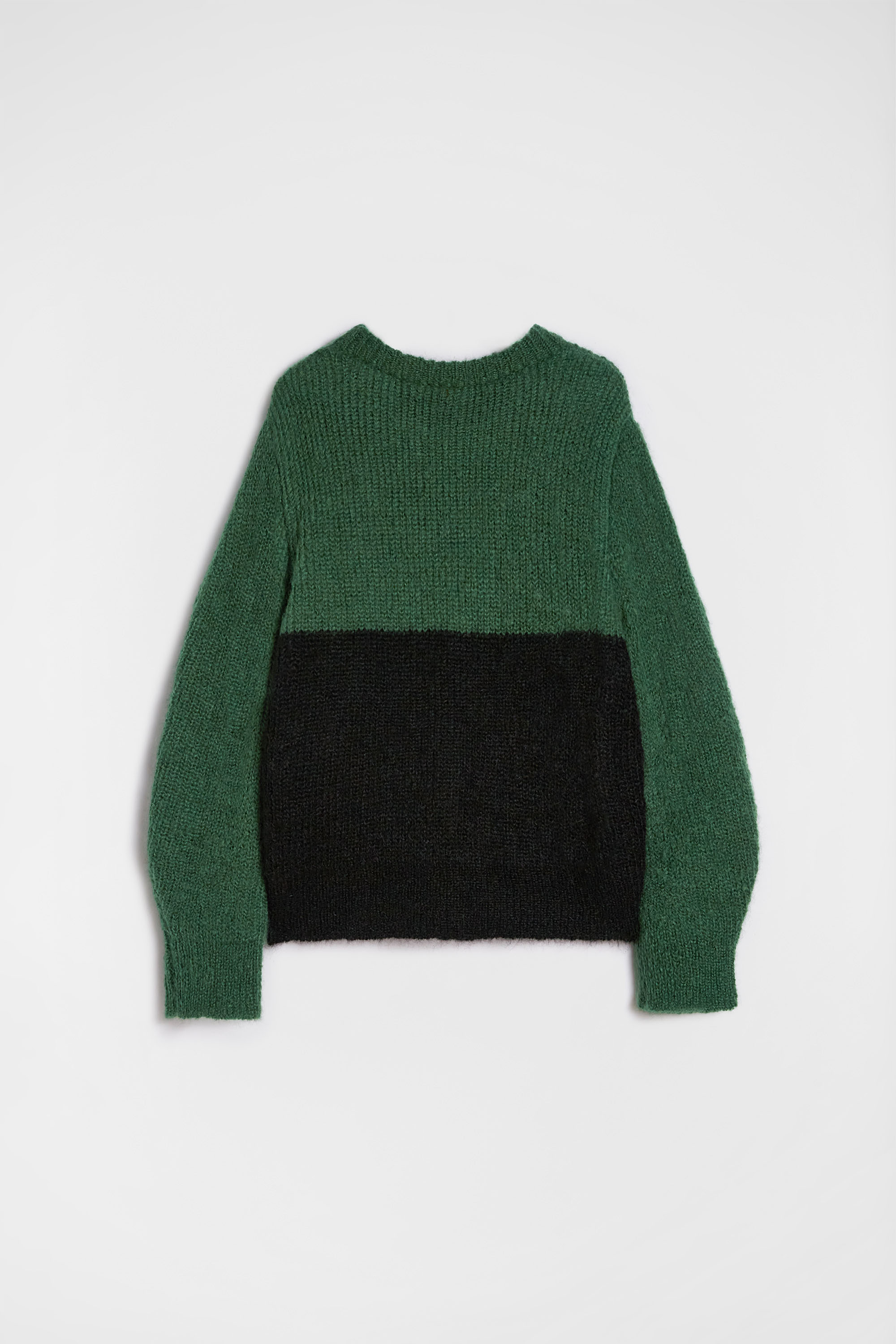 Pullover mit Rundhalsausschnitt aus Wollmischung - Strick - Image 7