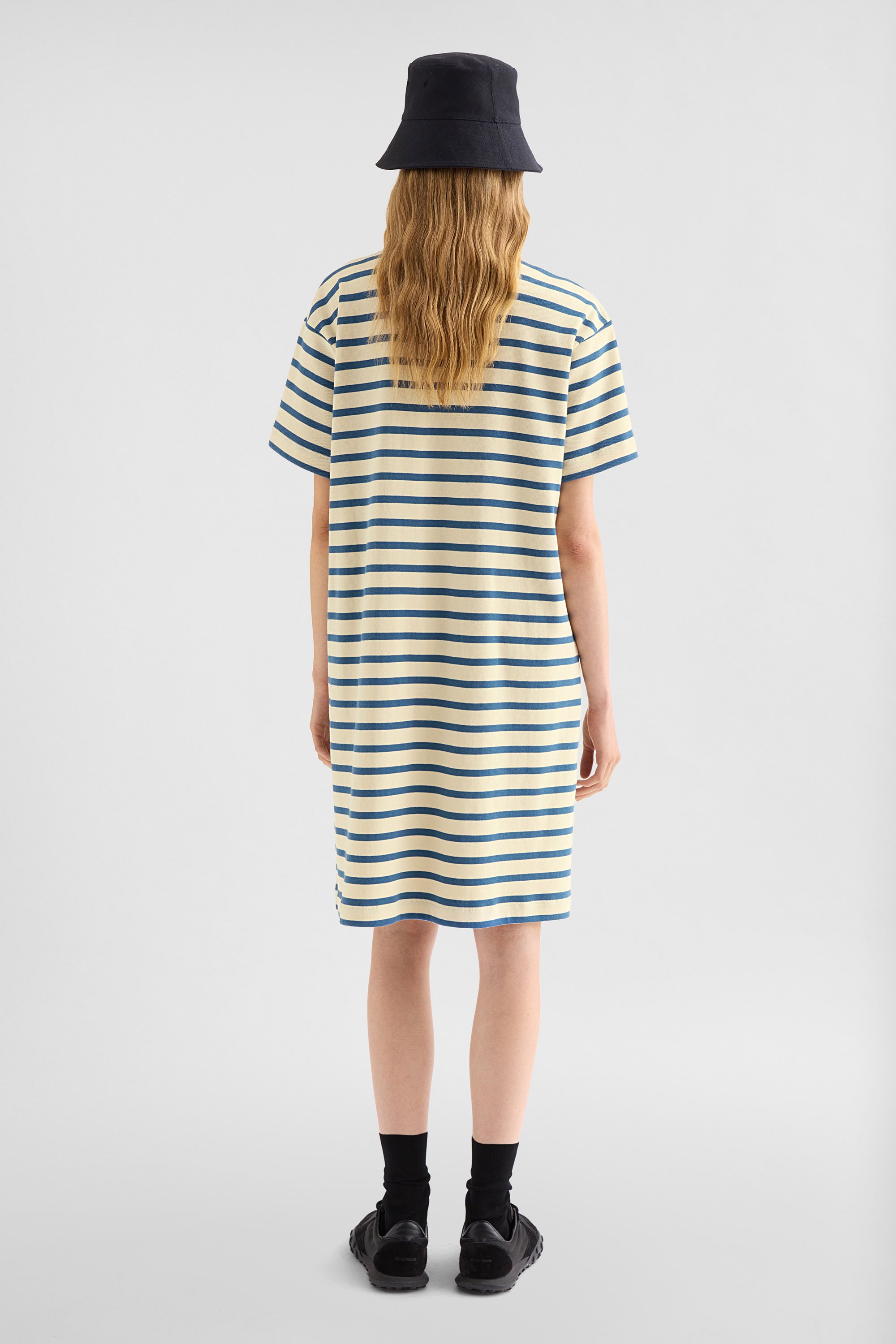 Cotton Crew-Neck Dress