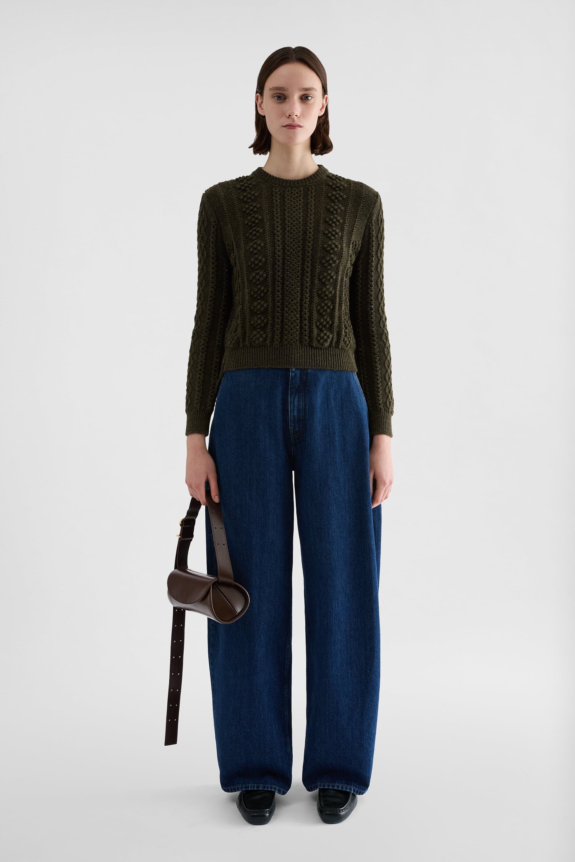 Relaxed Lightweight Denim Trousers for Woman | Jil Sander Official