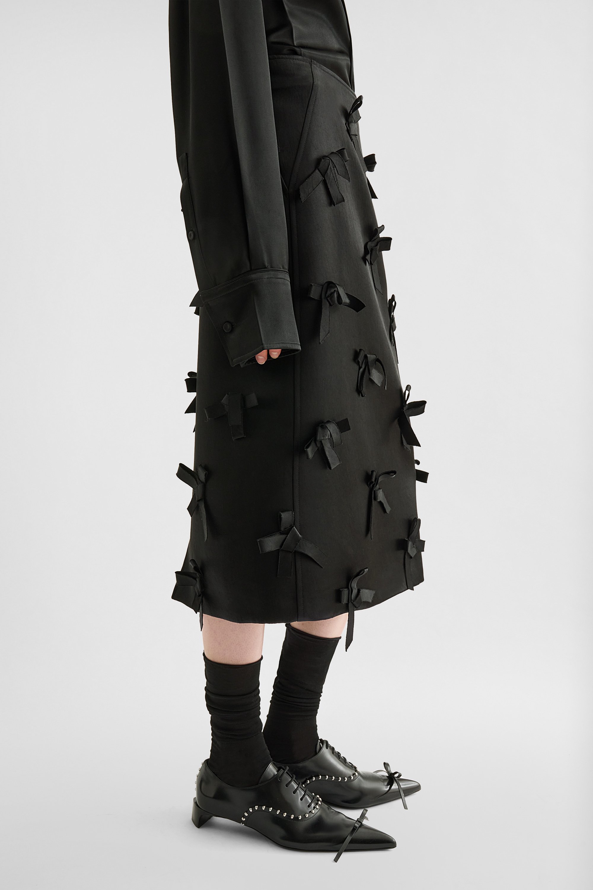 Satin Skirt - Skirts - Image 3